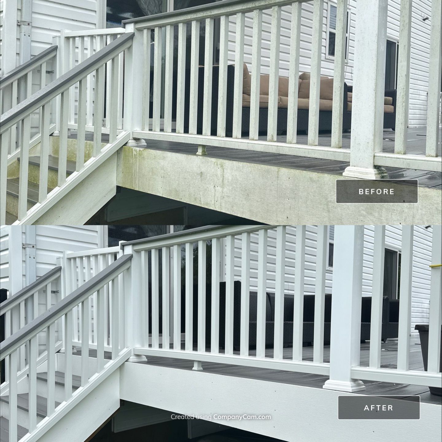 Project in Wauconda by Simmons Power & Soft Washing