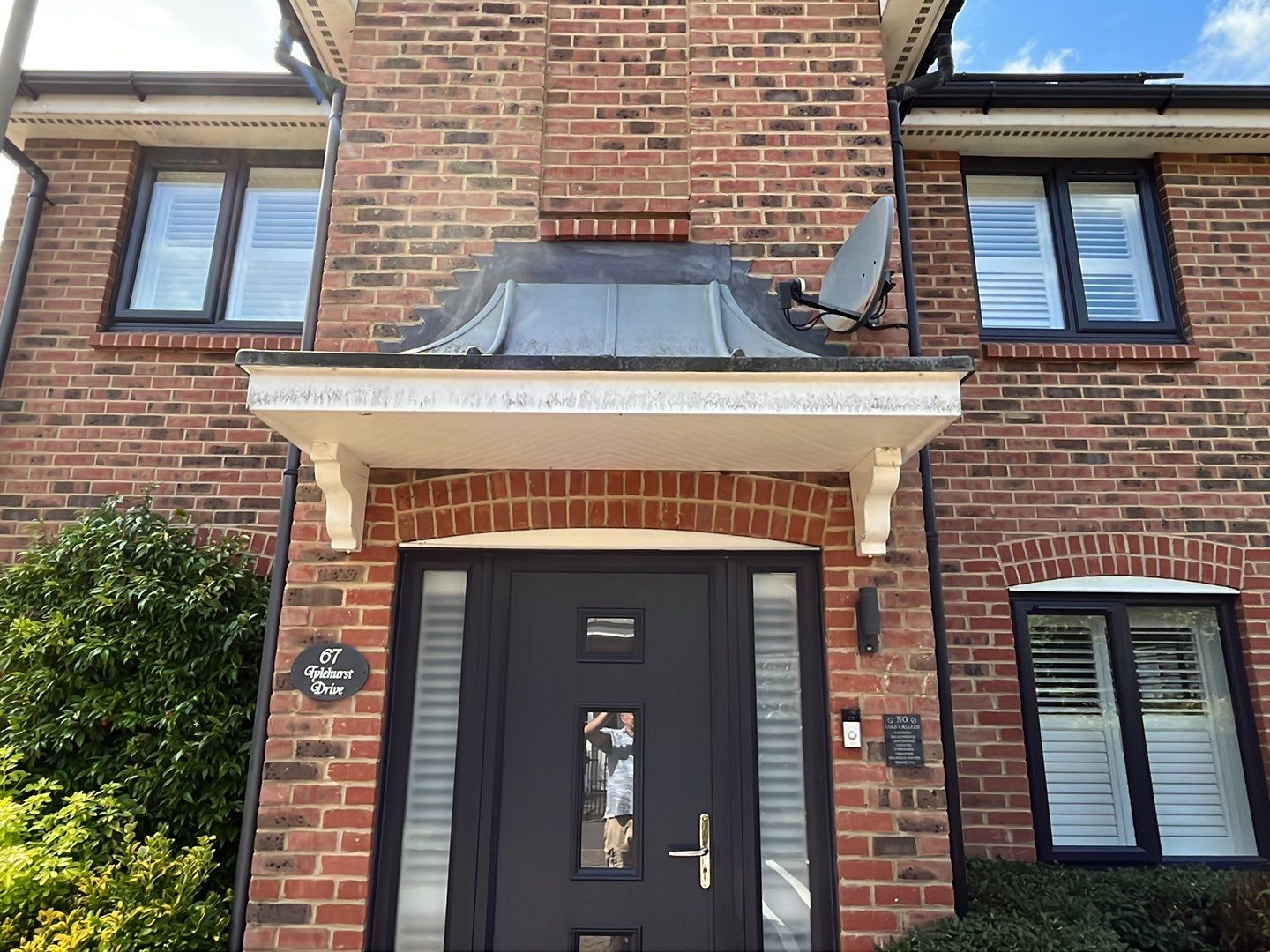 Roof Clean - Biocide Treatment using Honda 15lpm Low Pressure Washing Machine by Ges Exterior Cleaning ltd