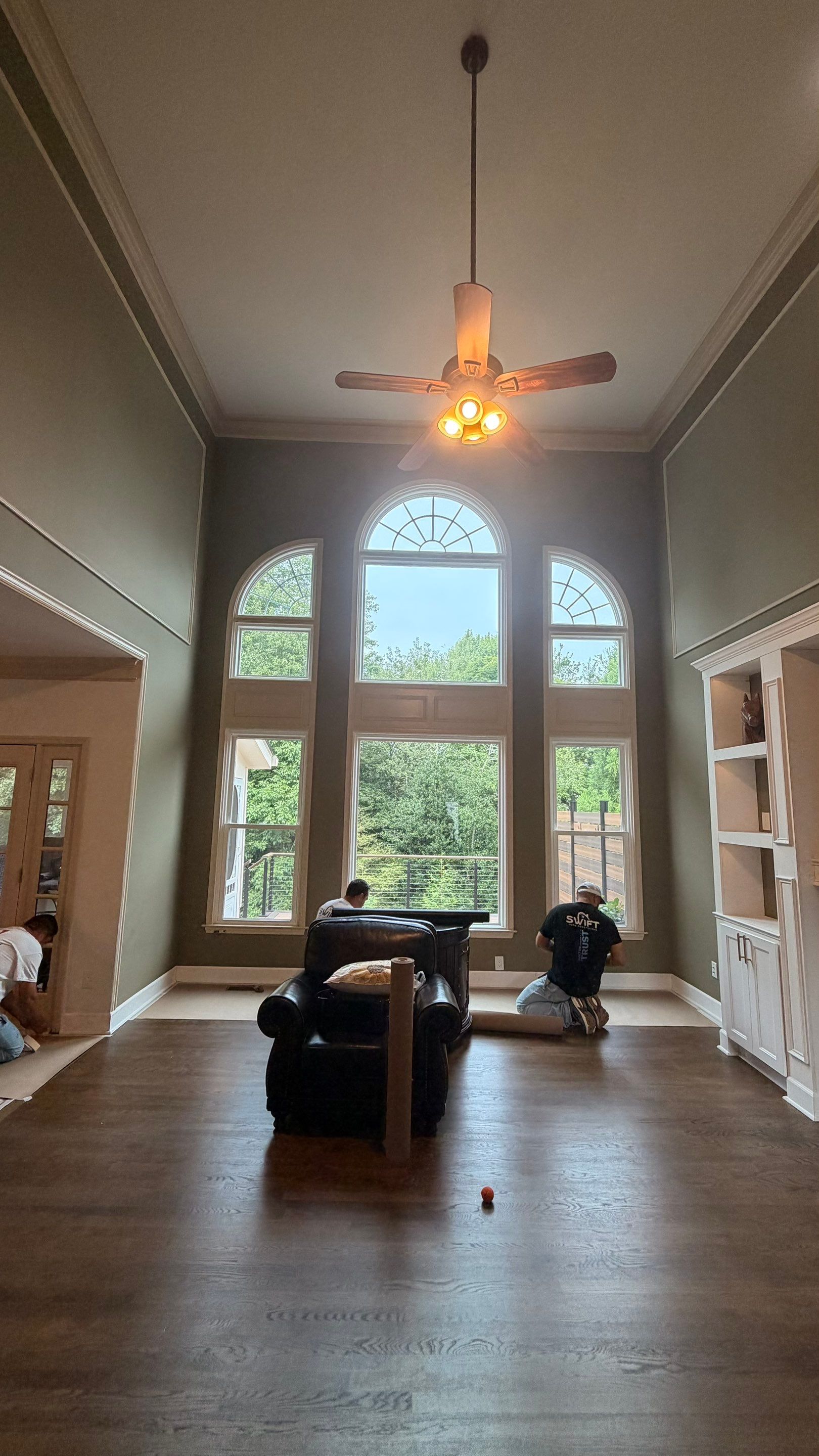 Interior Painting and Surface Restoration for a Large Suwanee Home by Swift Home Renovations