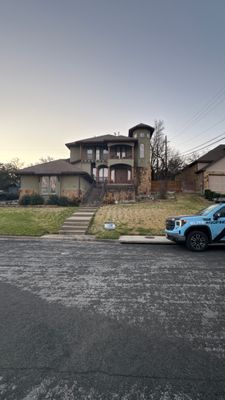 Residential Roof Replacement using GAF HDZ - Charcoal shingles