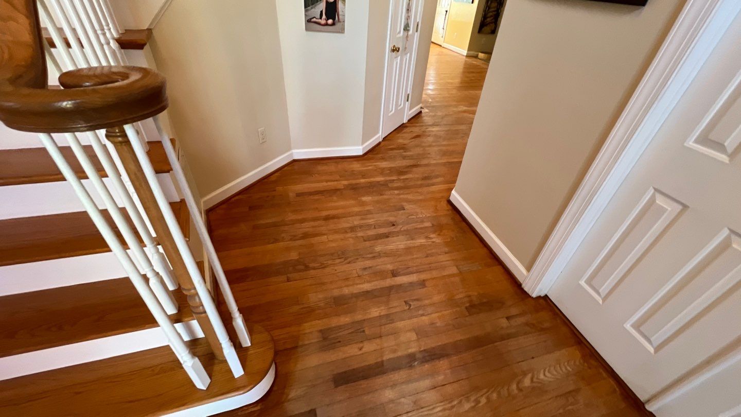 Hardwood Renewal  using Finish Em by Monster Clean