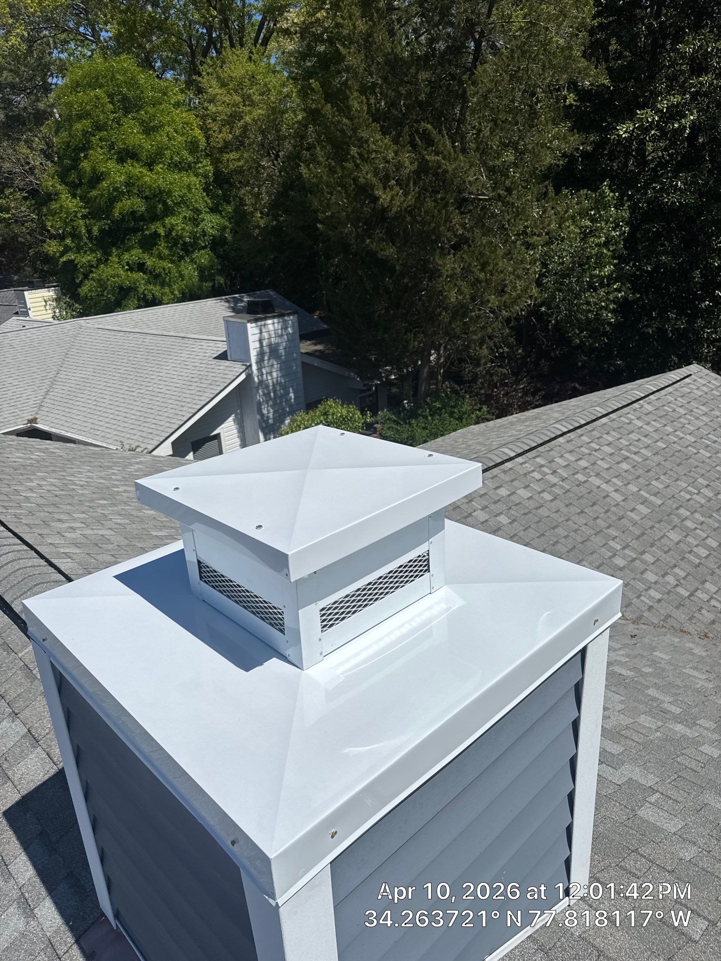 A 5-year-old roof that needed full replacement by North Carolina Roofs