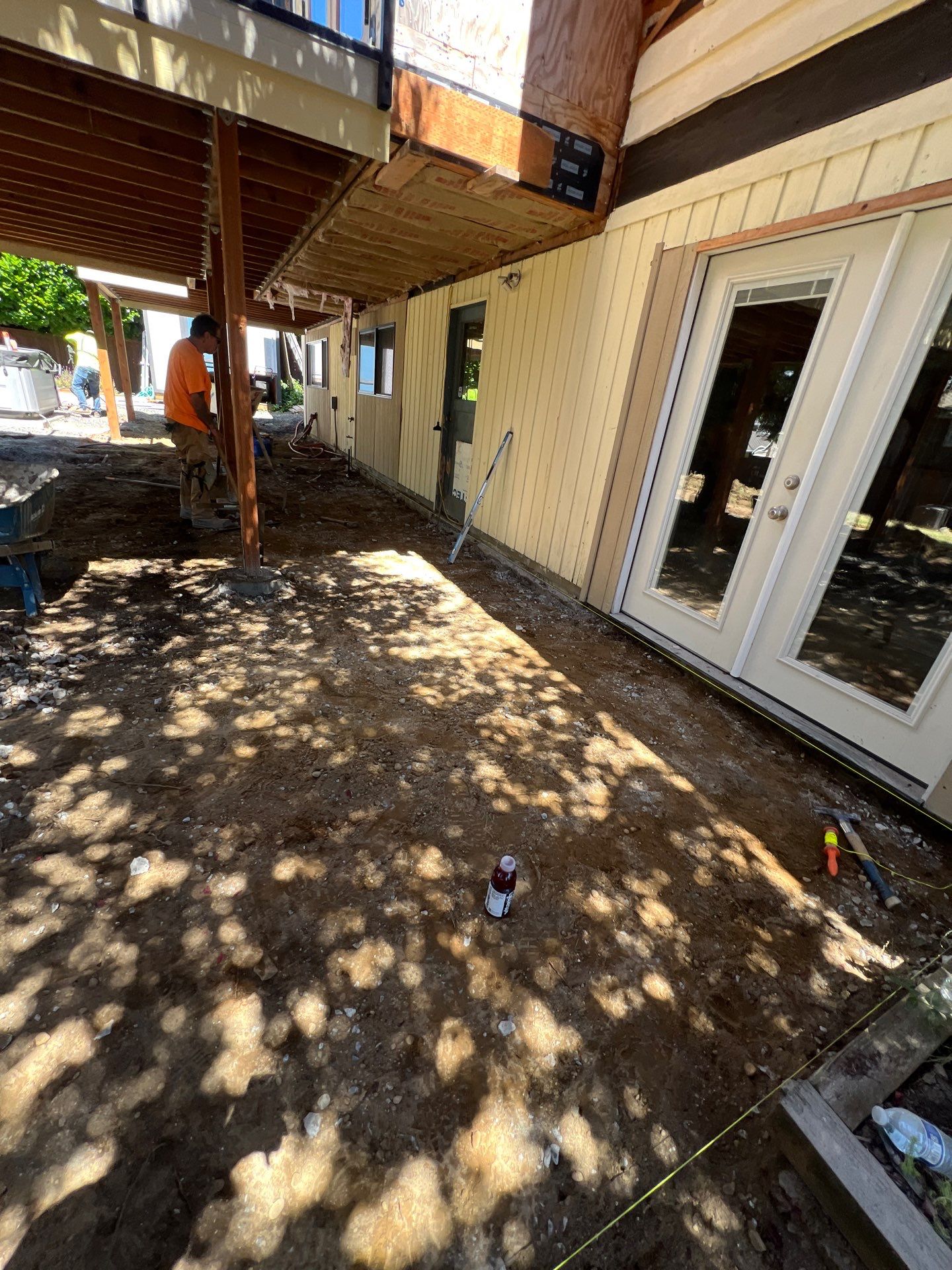 Concrete Back Patio Renovation | Edmonds  by Jireh Asphalt & Concrete Inc 