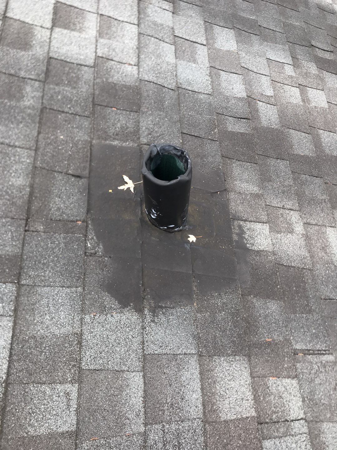 Metal chimney housing replacement by Pro Home Services Inc