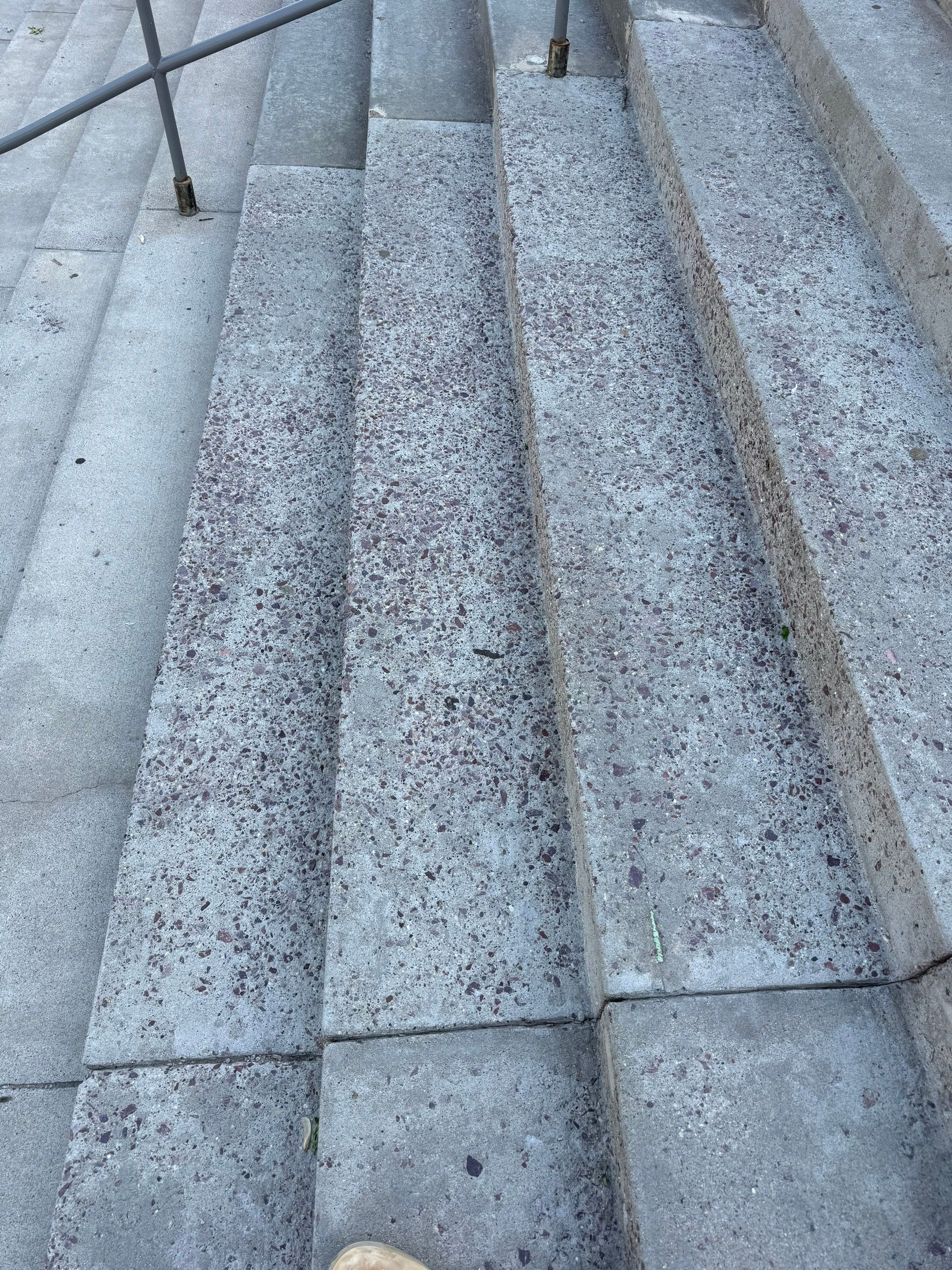 Concrete Stair Repair and Protective Coating in Sioux Falls by Select Painting, Coatings & Garage Cabinets