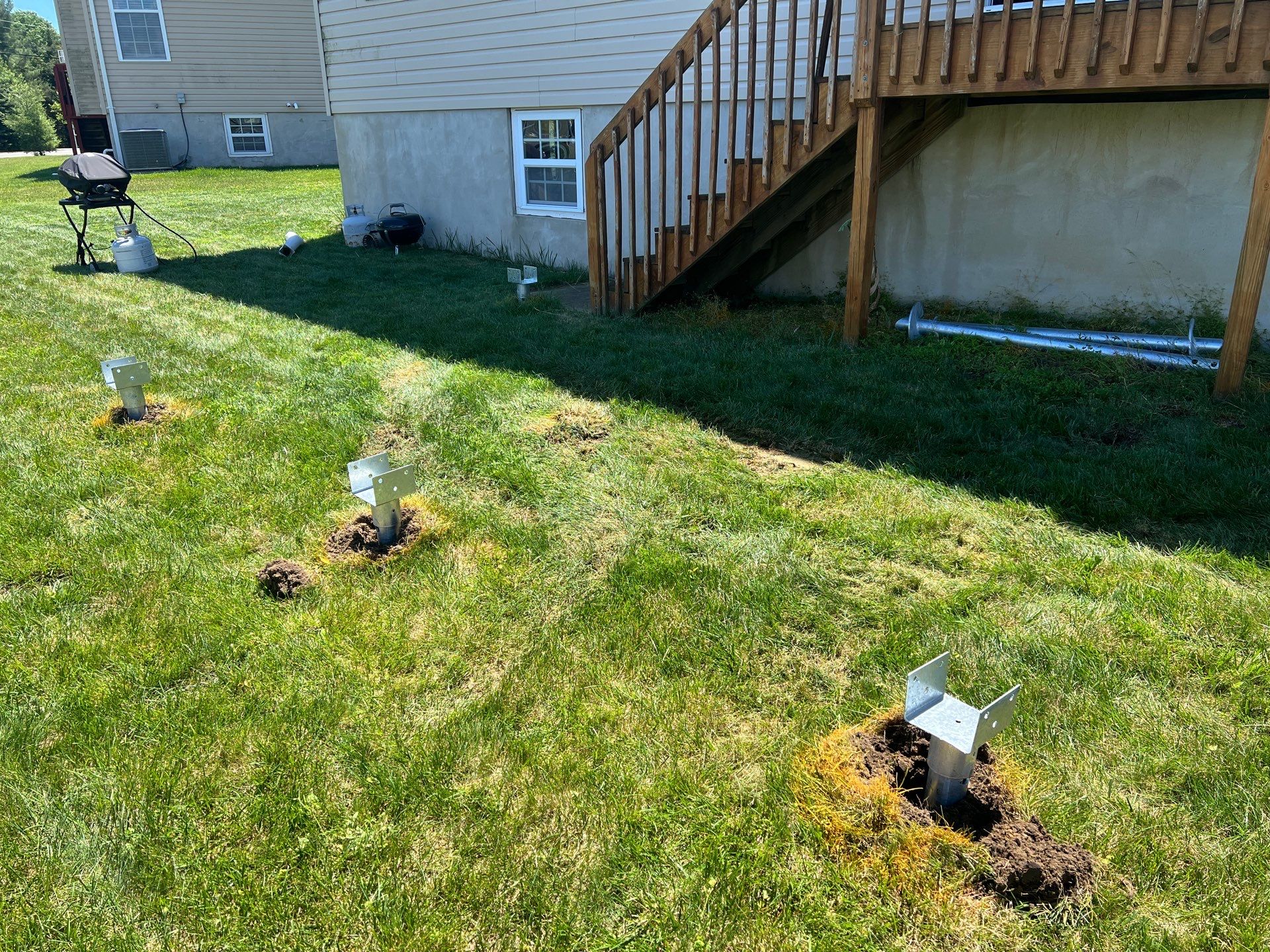 New Deck in Monroe by deck guardian