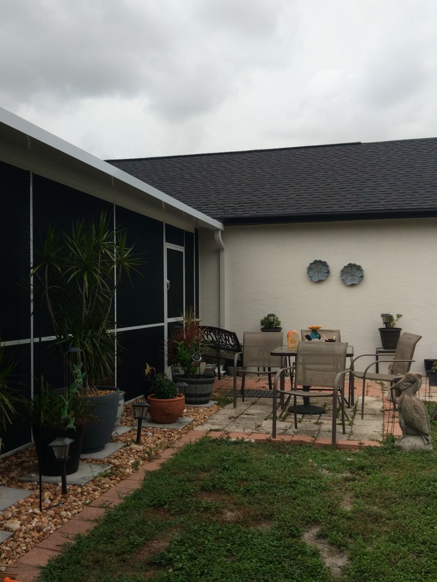 Black Seamless Gutters for Modern Cape Coral Homes by Gutter Professors