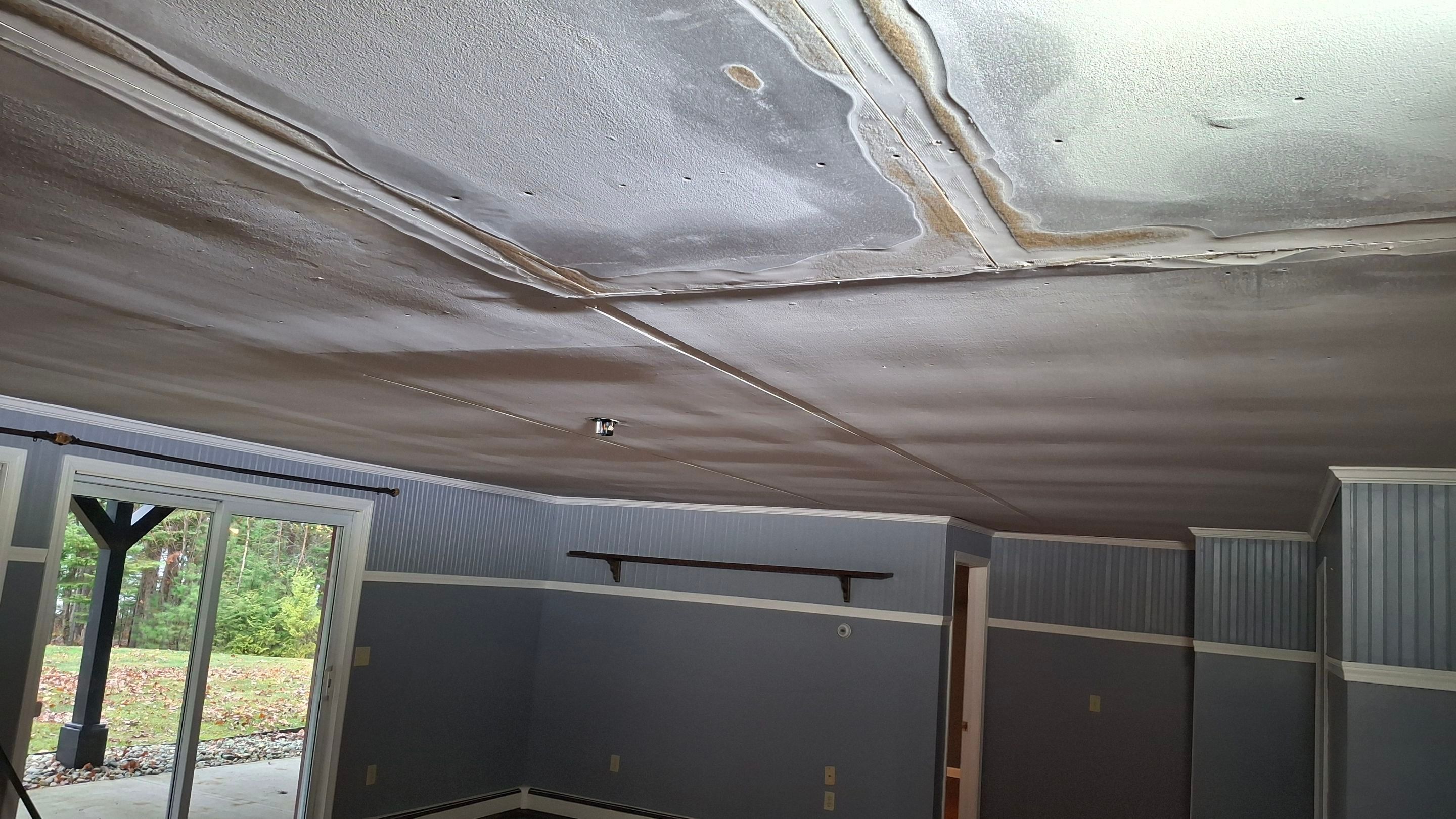 Ceiling repair  by Big Pine Panting Inc