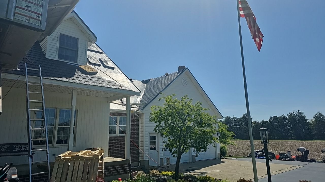 Residential Roofing Installation using Euro Shield Beaumount Shake Black by Nitro Roofing and Construction