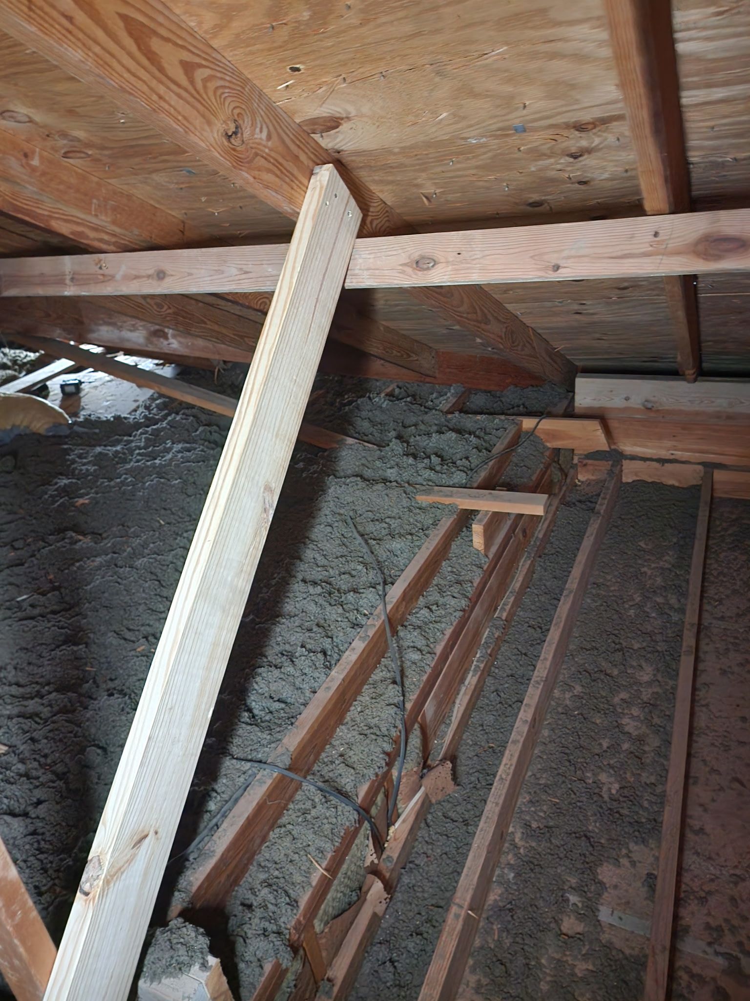 Structural and roof repairs with custom metal work by REPS Austin Area Roofer