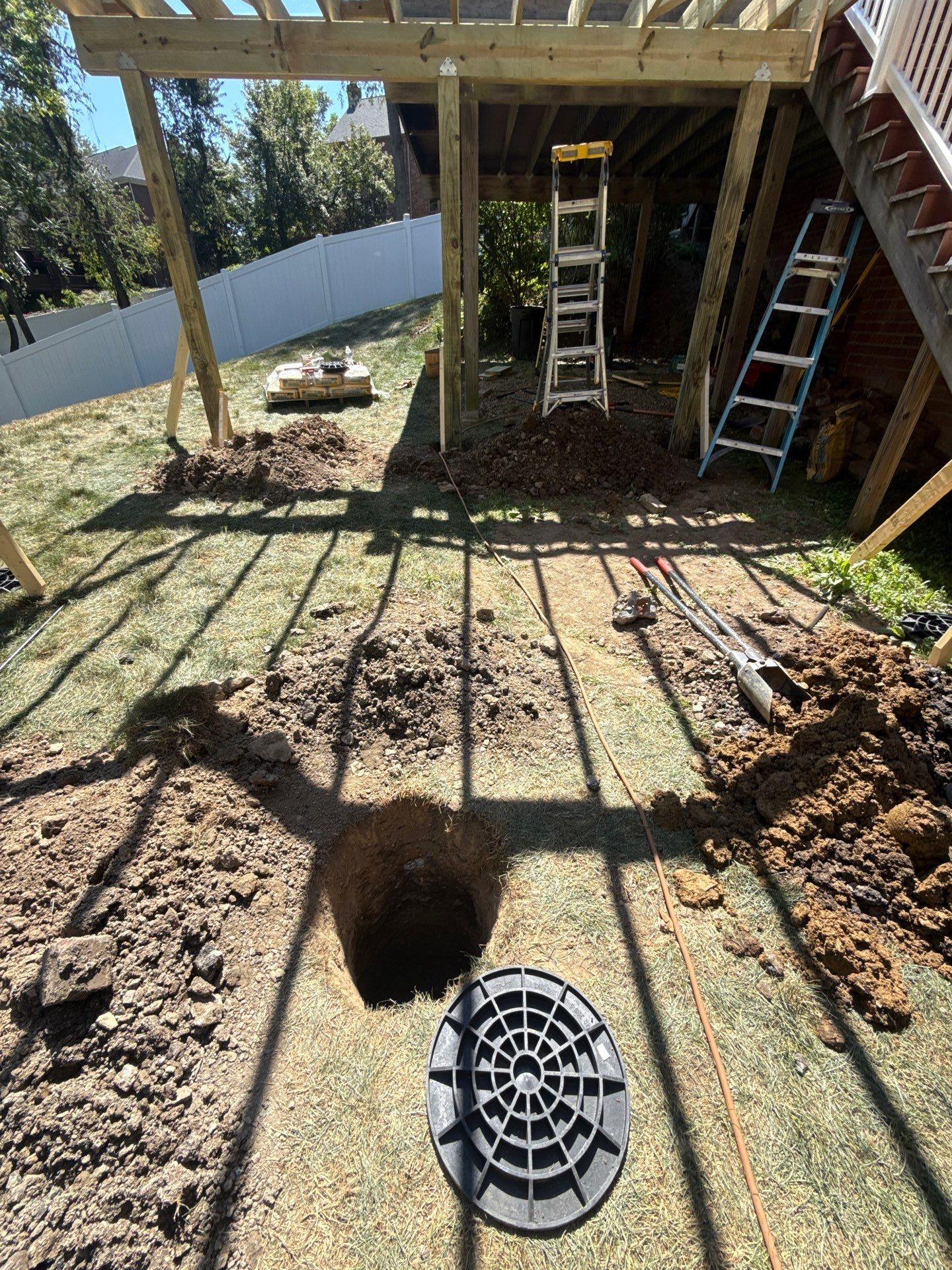 Deck extension  by Cousins Roofing Siding & Decks