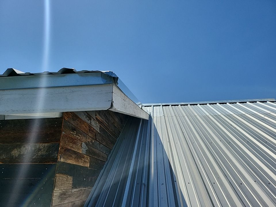 Ash Gray Exposed Fastener  by Reimagine Roofing