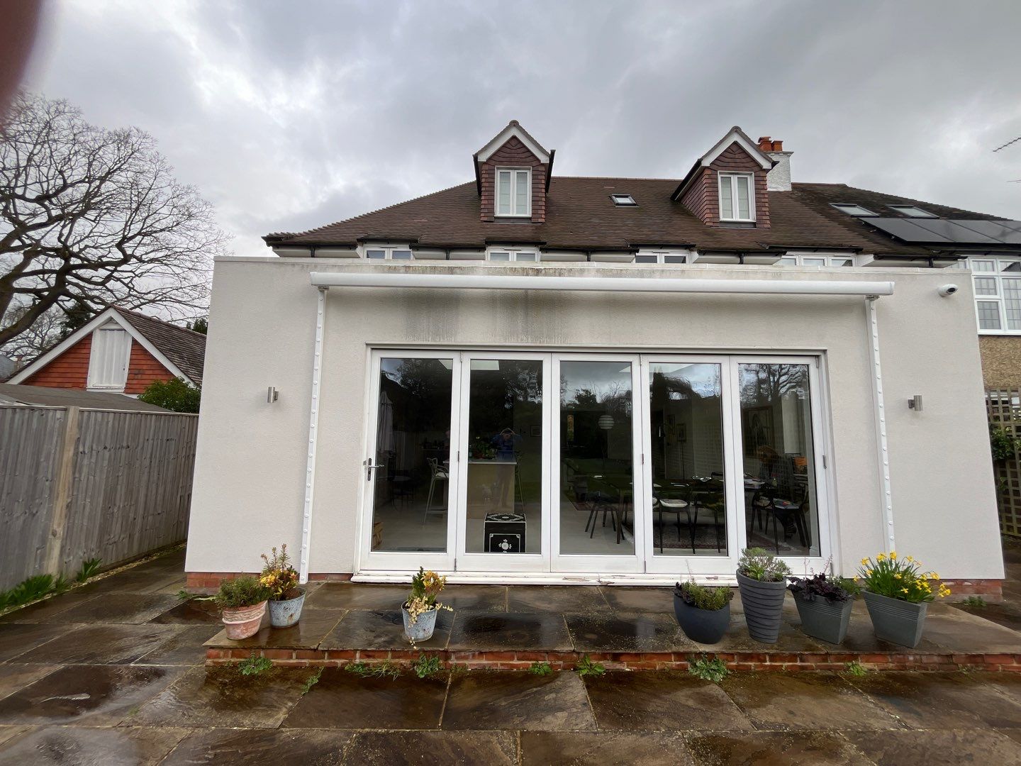 Patio Area Spring Clean using Mosmatic Flat Surface Cleaner by Ges Exterior Cleaning ltd