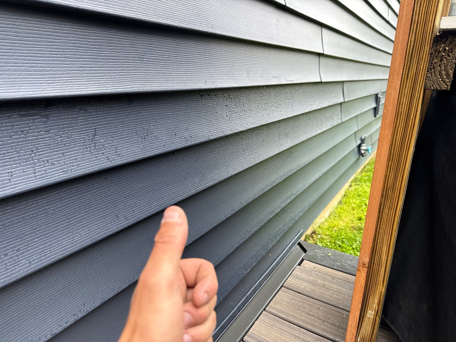 Siding Replacement using Alside Charter Oak D4.5" Riveria Dusk by 180 Contractors