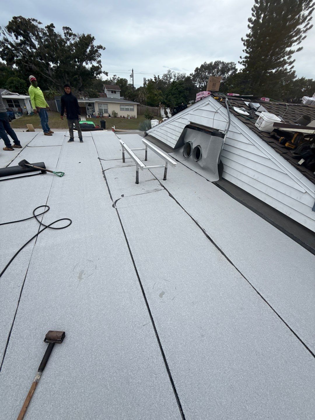 Project in St. Petersburg 33702 by Mitchell Roofing Company LLC