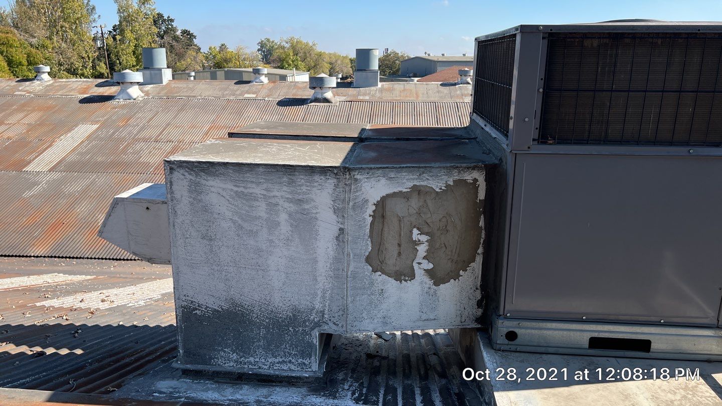 MR Roofing system using Conklin BenchPly system with PUMA top coat by Straight Edge Roofing Inc