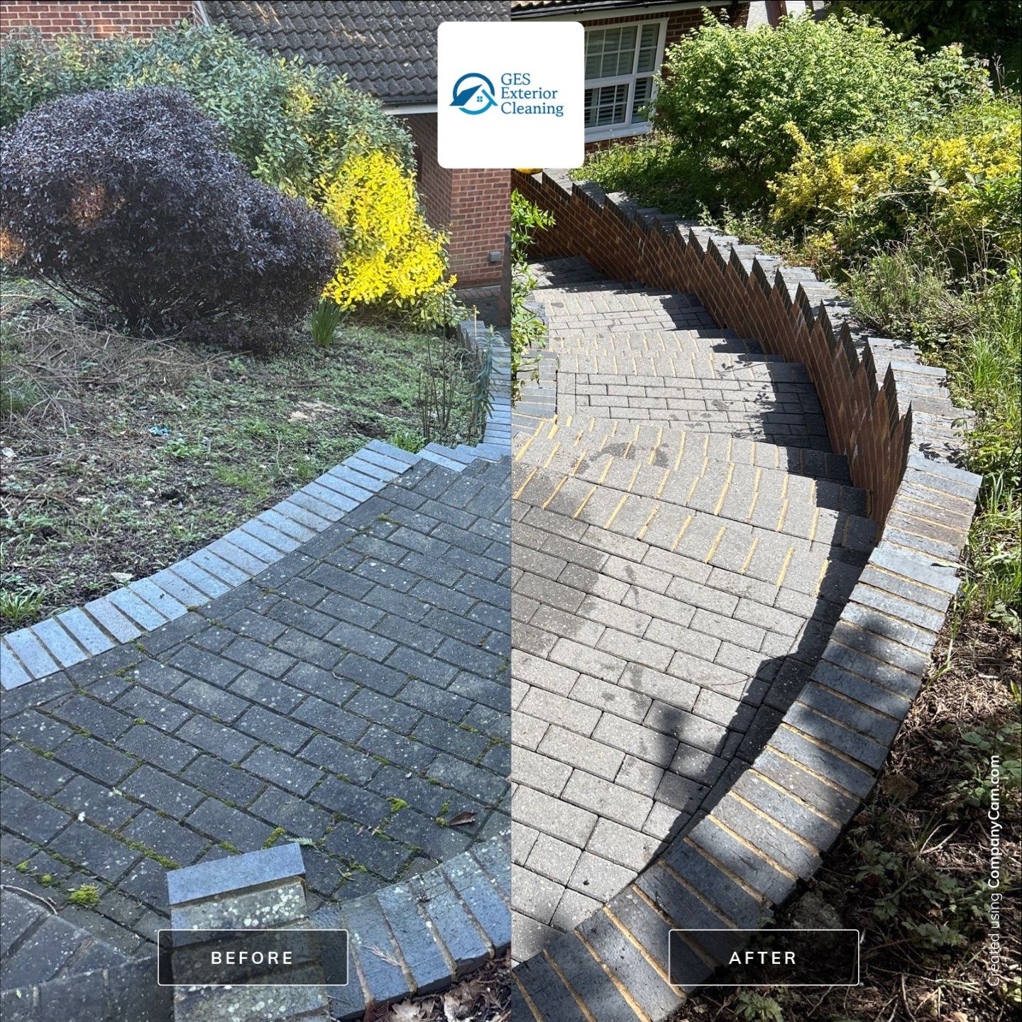 Roof And patio Cleaning Surrey by Ges Exterior Cleaning ltd