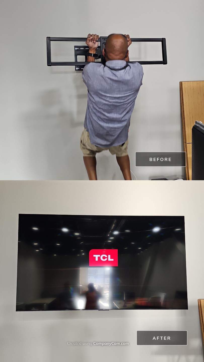 Before & After Transformations by Hangman Mounting & Installation 