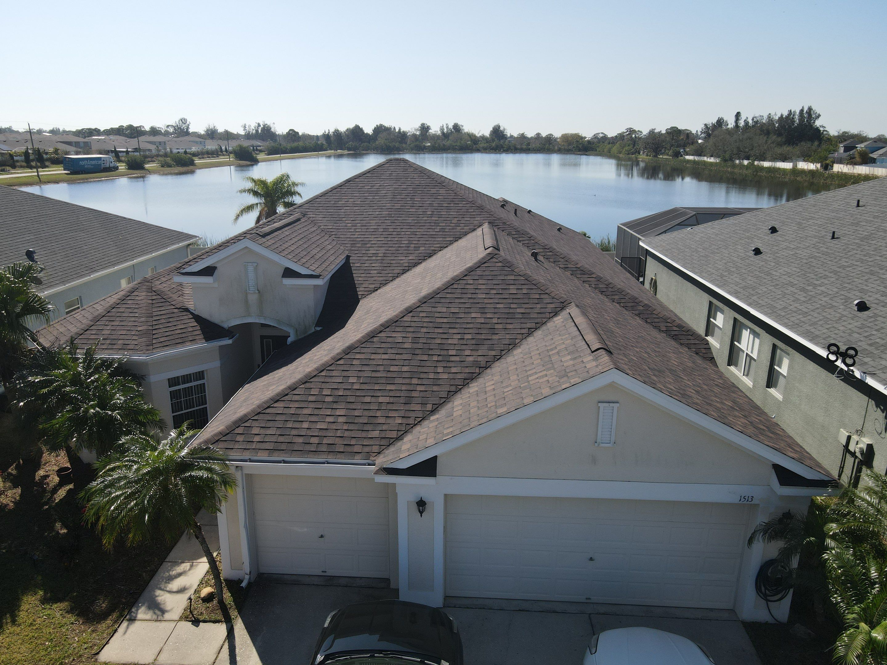 Roof replacement in Ruskin, FL. by Steadfast Roofing