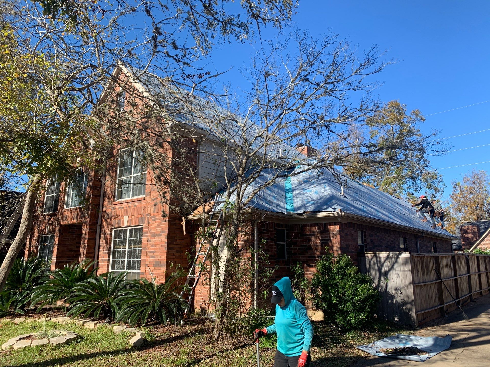 Residential Roof Replacement using GAF HDZ - Weathered Wood by Elite Roofing LLC