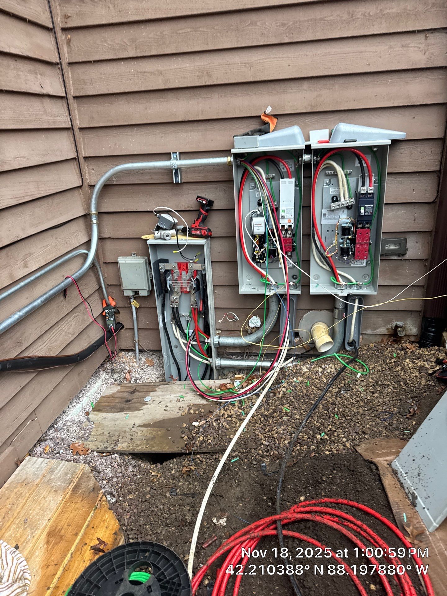 Generac 26kW Standby Generator Installation w/ Dual 200A Transfer Switches – Cary, IL | GSHA Services, LTD by GSHA Services LTD