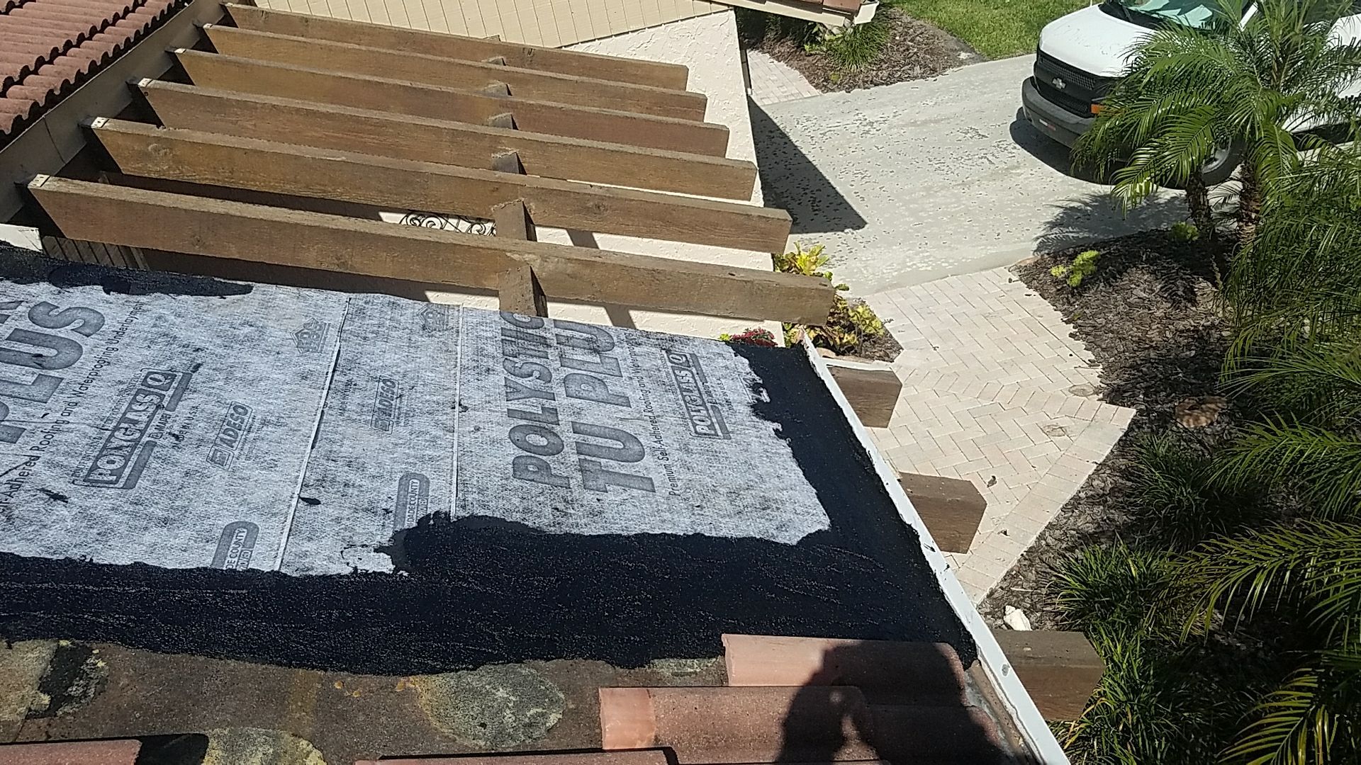 Residential Tile Roof Repair and Fascia Restoration in Boca Raton by Aastro Roofing