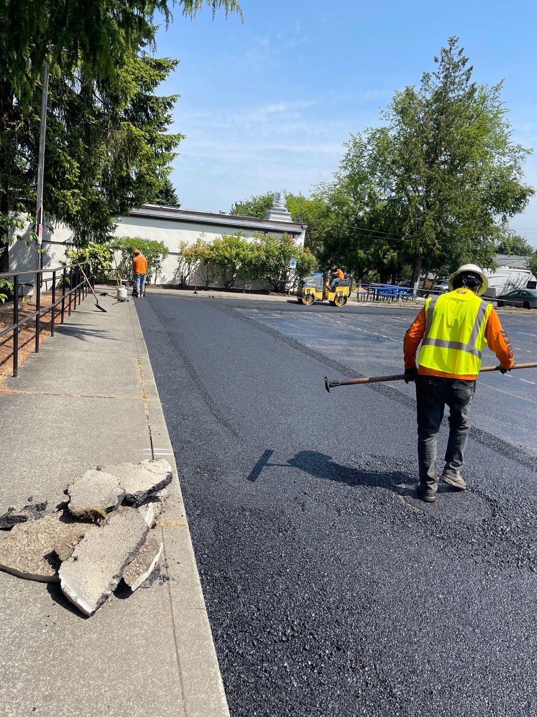 Sealcoat Parking Lot Renovation by Jireh Asphalt & Concrete Inc 
