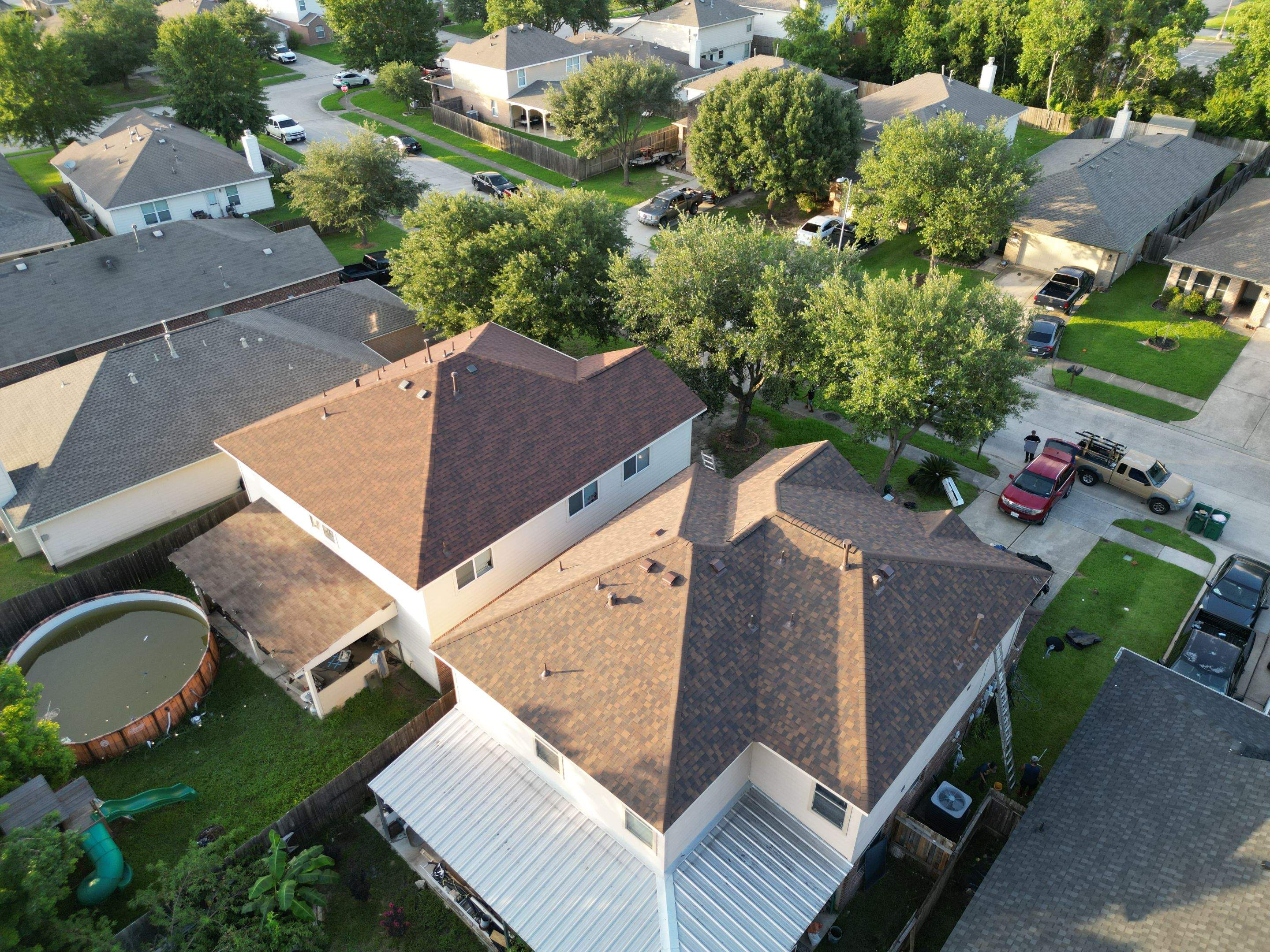 Project in Houston, TX by Proud Roofing