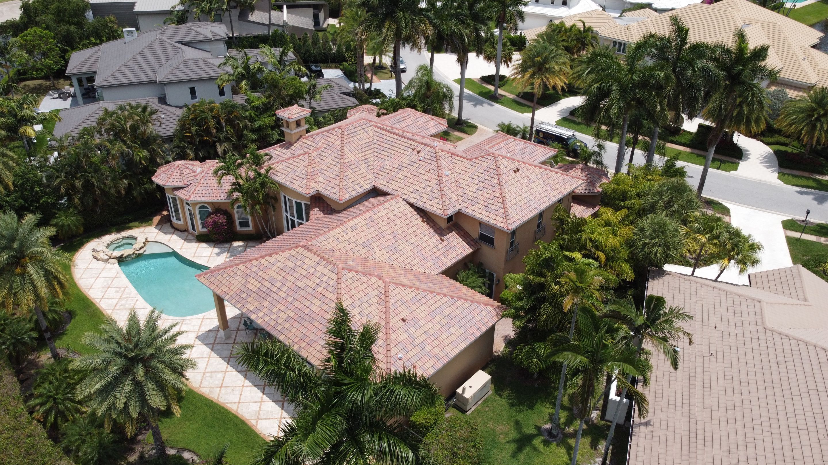 Residential Roofing Installation using Eagle Roofing Tile by BLUES BROTHERS ROOFING