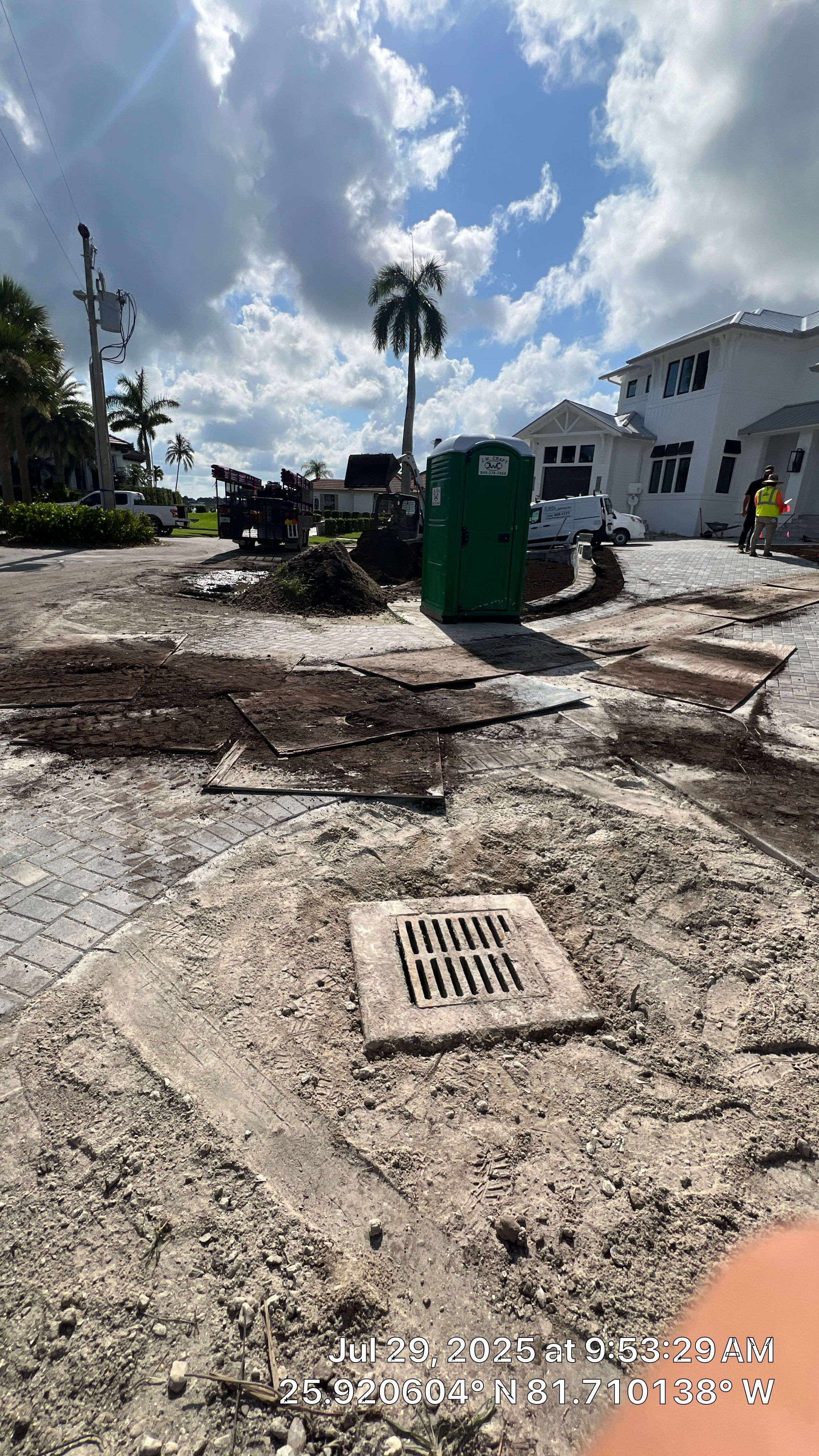 New Residential Construction Stormwater System Cleaning by APS Power & Water