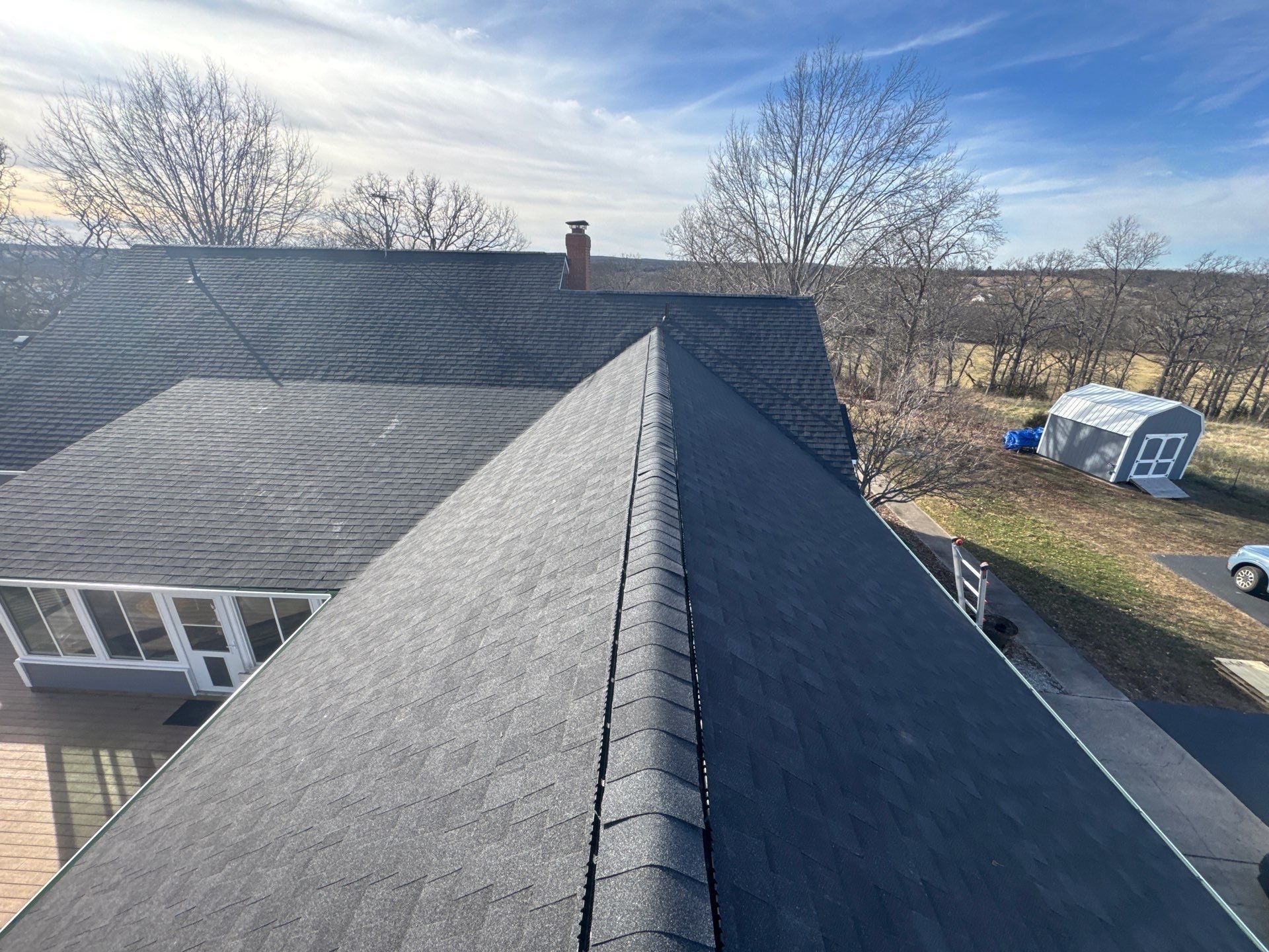Residential Roofing + Gutters & Downspouts Install  by Titan Commercial & Residential Roofing 