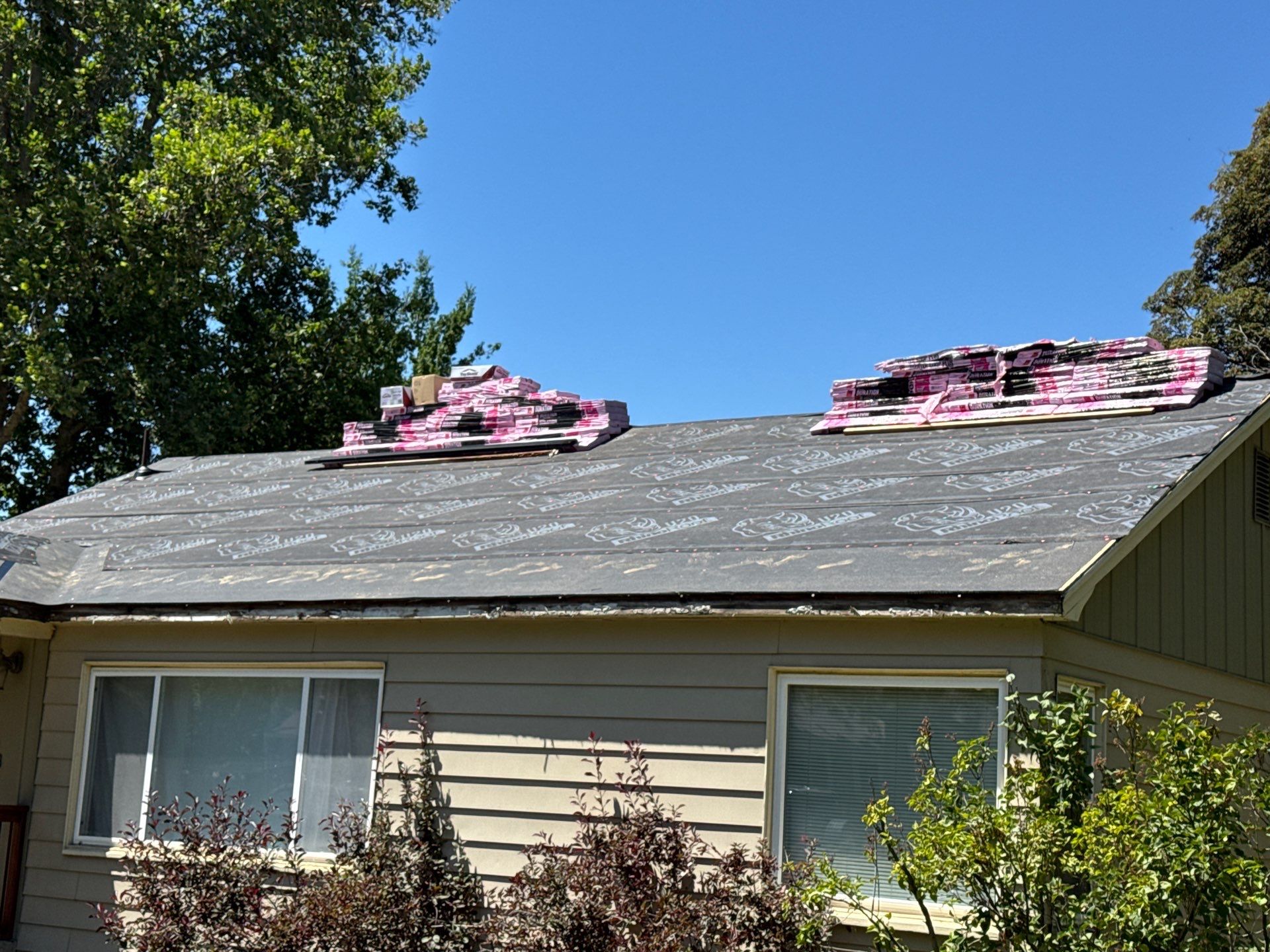 Residential Roof Replacement With Gray Architectural Shingles in Boise by Olive Roofing