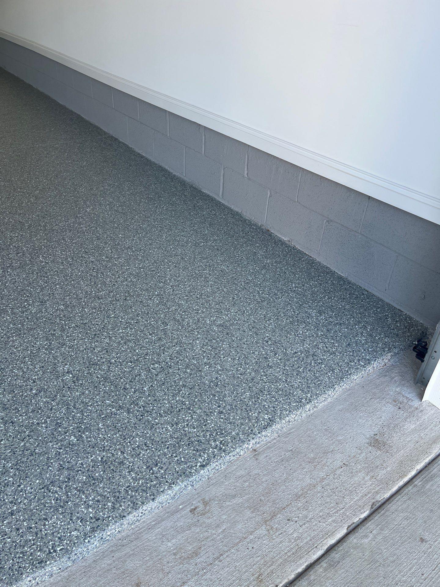 Garage Floor Coating using Thyme by My Garage Floor Guys