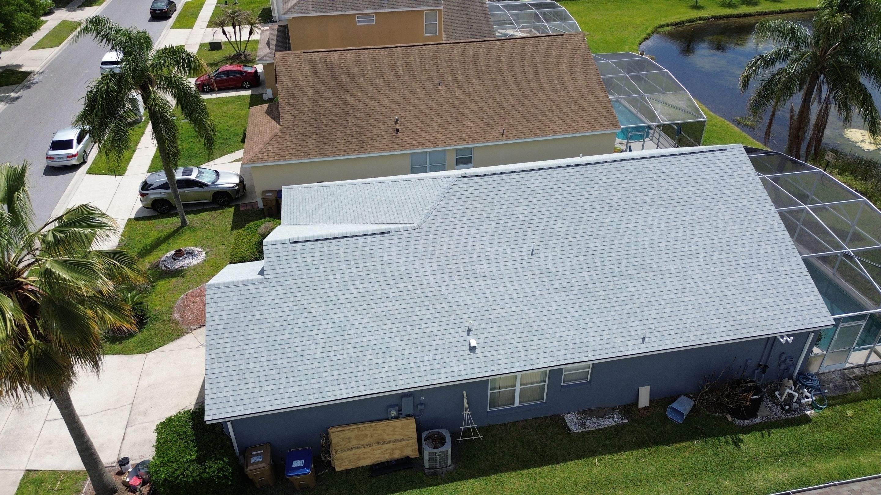 Reroof in Kissimmee FL by Gold Key Roofing