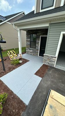 Porch + Garage Project in Evans City