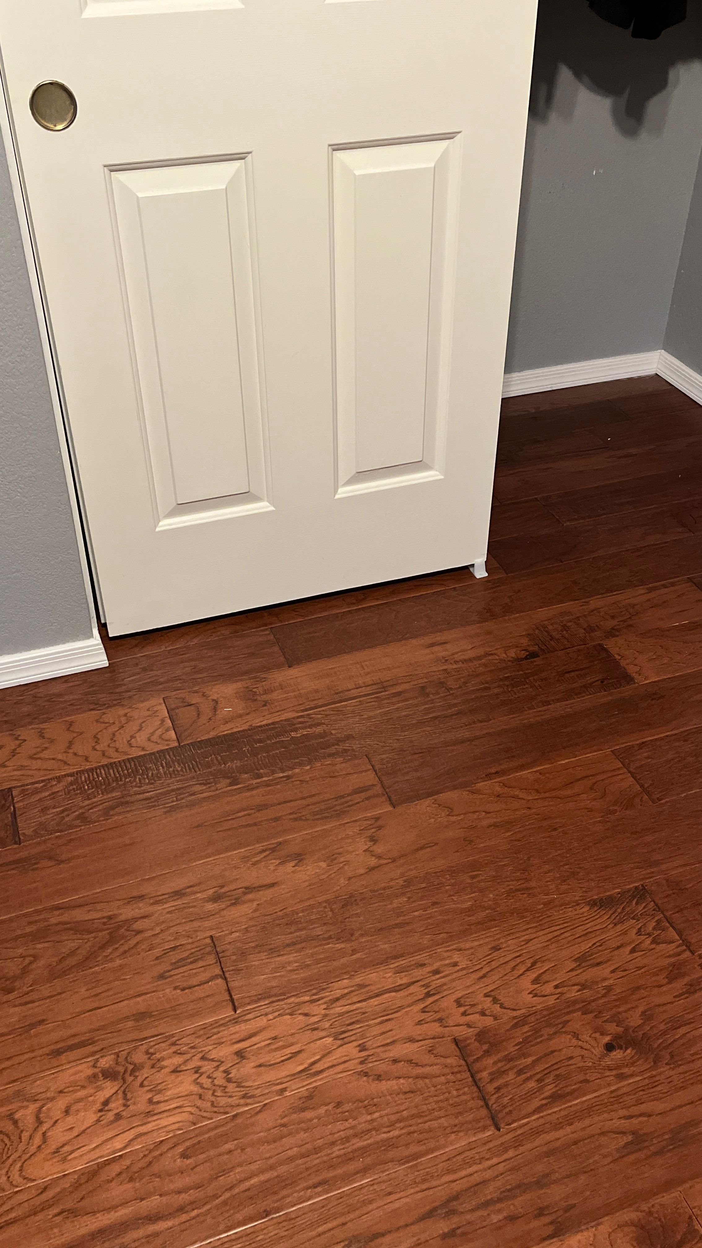 Flooring Installation using Engineered Hardwood by Footprints Floors of Chandler 