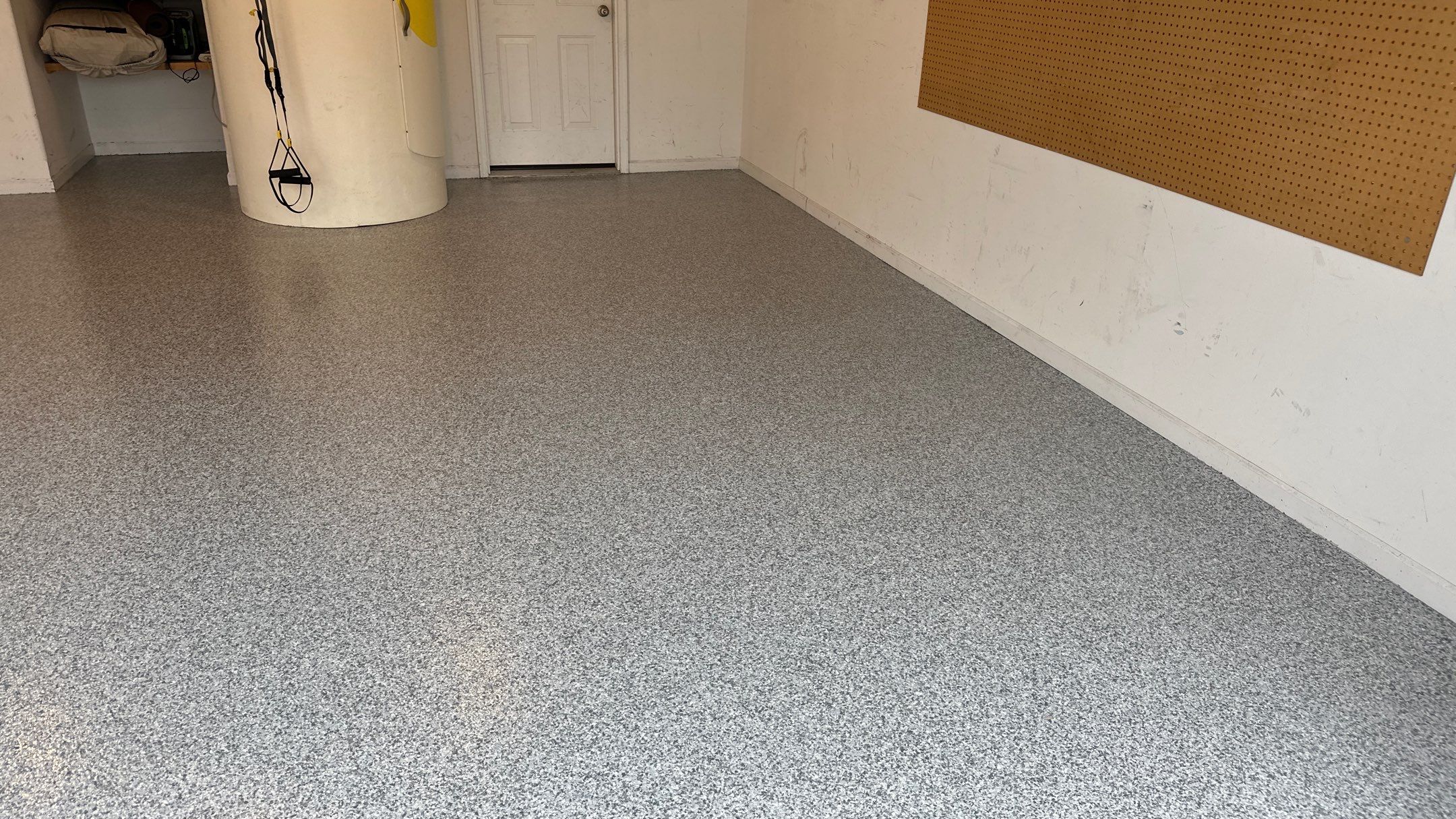 Matt J. upgraded his garage with our Polar Floor by Banner Garage