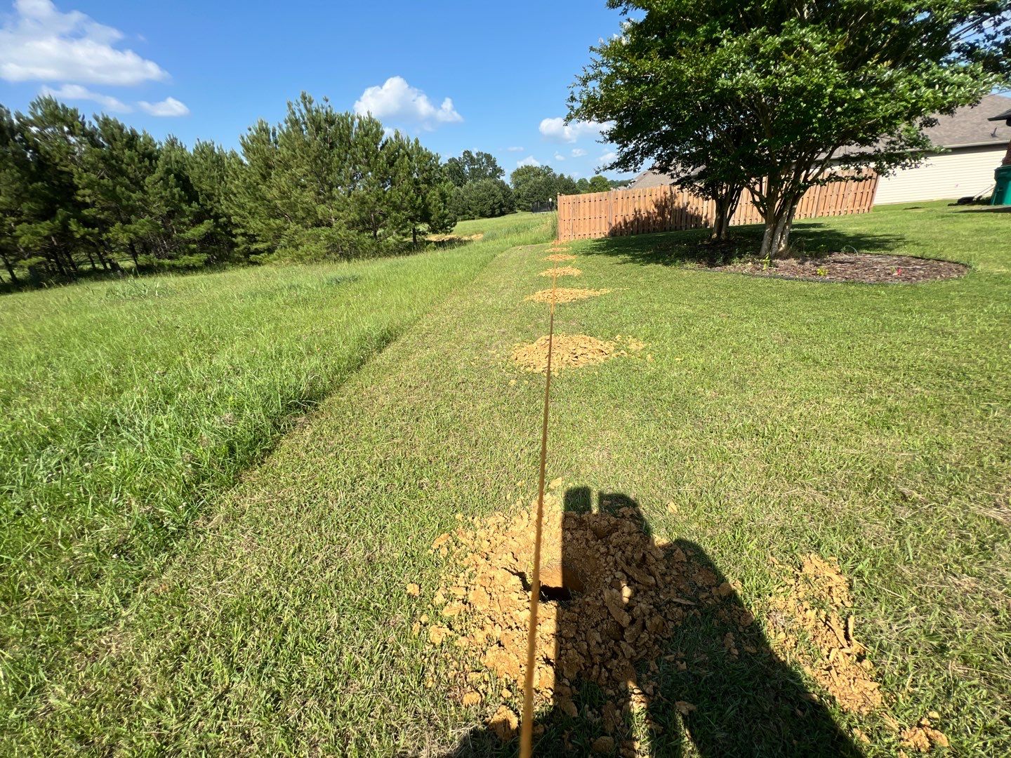 Lake View - Fence by Pillar and Pine