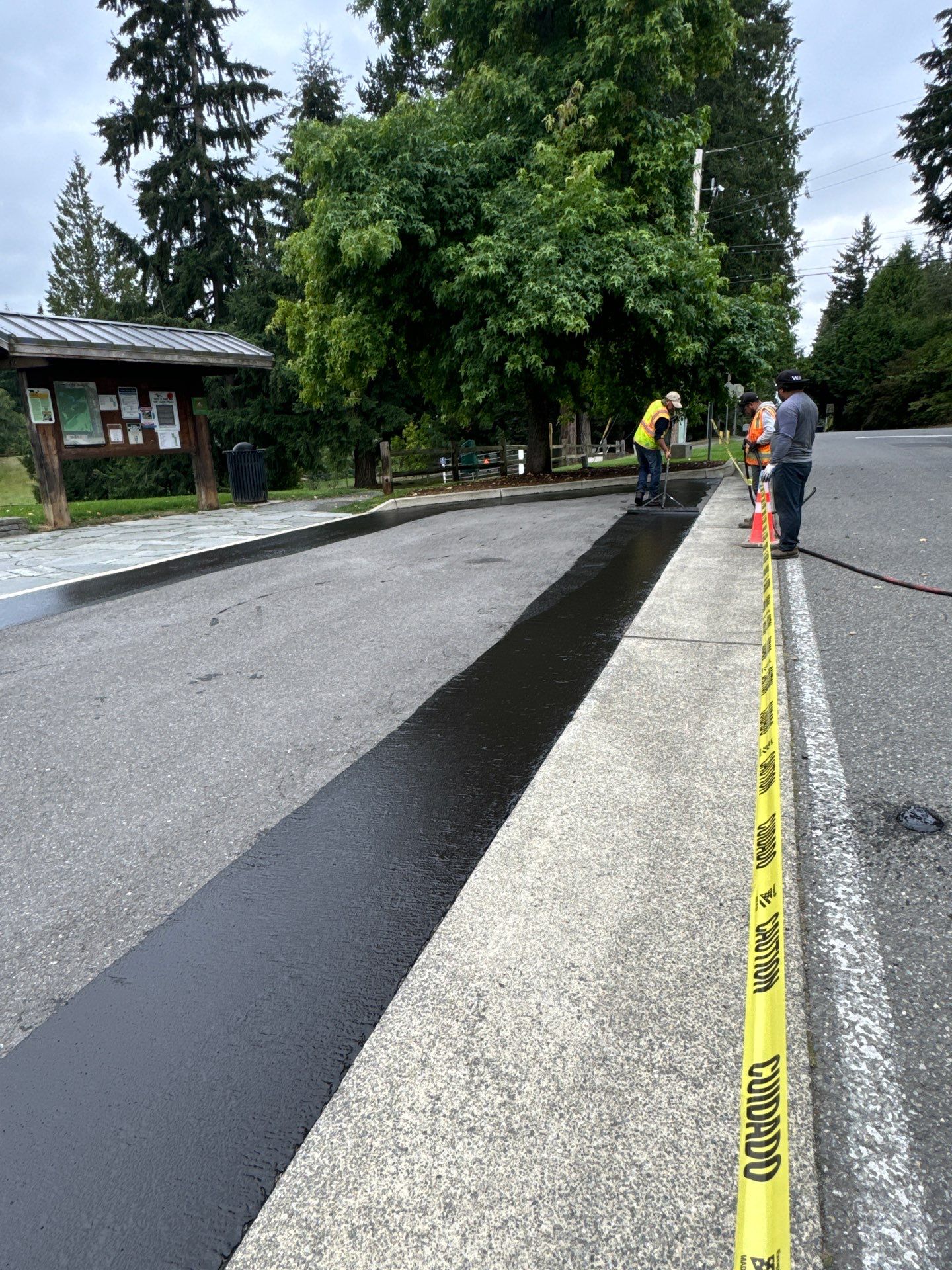Big Rock Park | Parking Lot Sealcoating & Striping by Jireh Asphalt & Concrete Inc 
