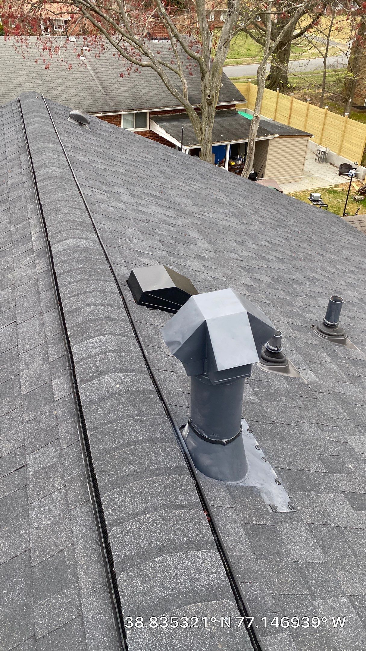 Alexandria CertainTeed Landmark Pro Roof in Max Def Charcoal Black by RM Banning, Inc.