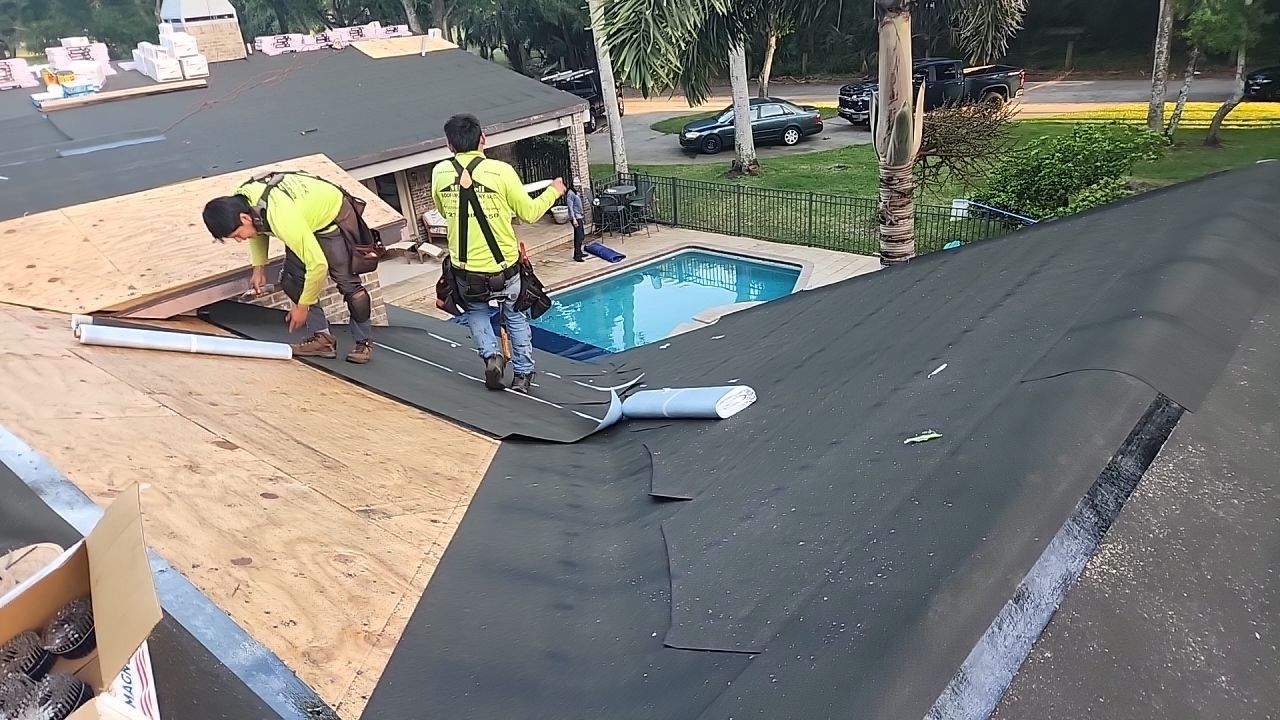 Project in Pinellas Park 33782 by Mitchell Roofing Company LLC 
