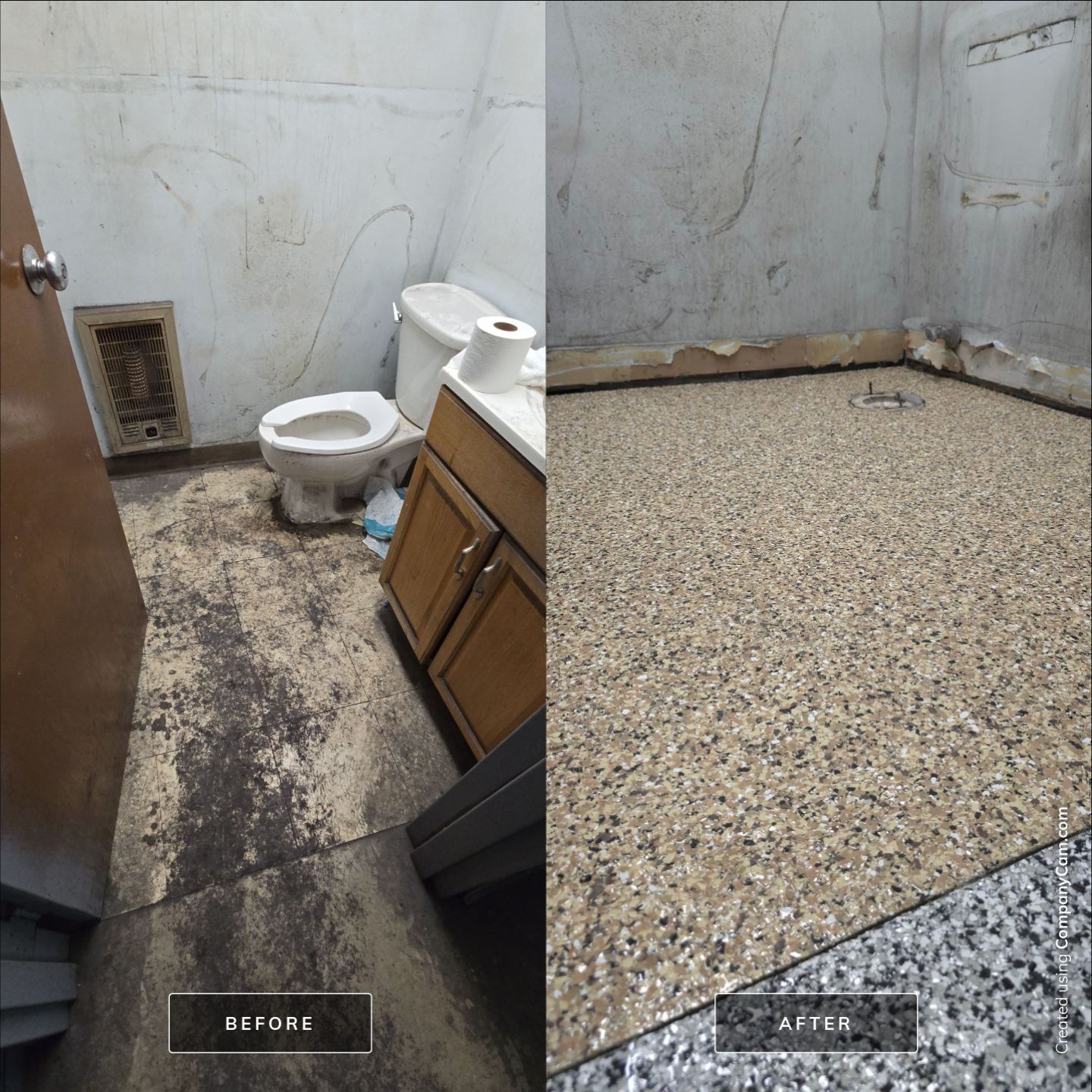 Incredible Breakroom Makeover! by Elite Floor Solutions