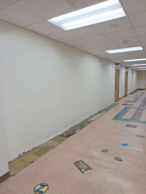 Interior Drywall Patching and repainting for Oakridge School district!