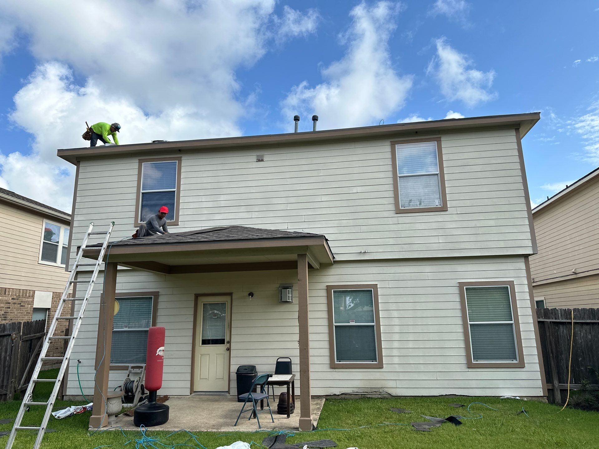 Project in Katy by Motion Roofing