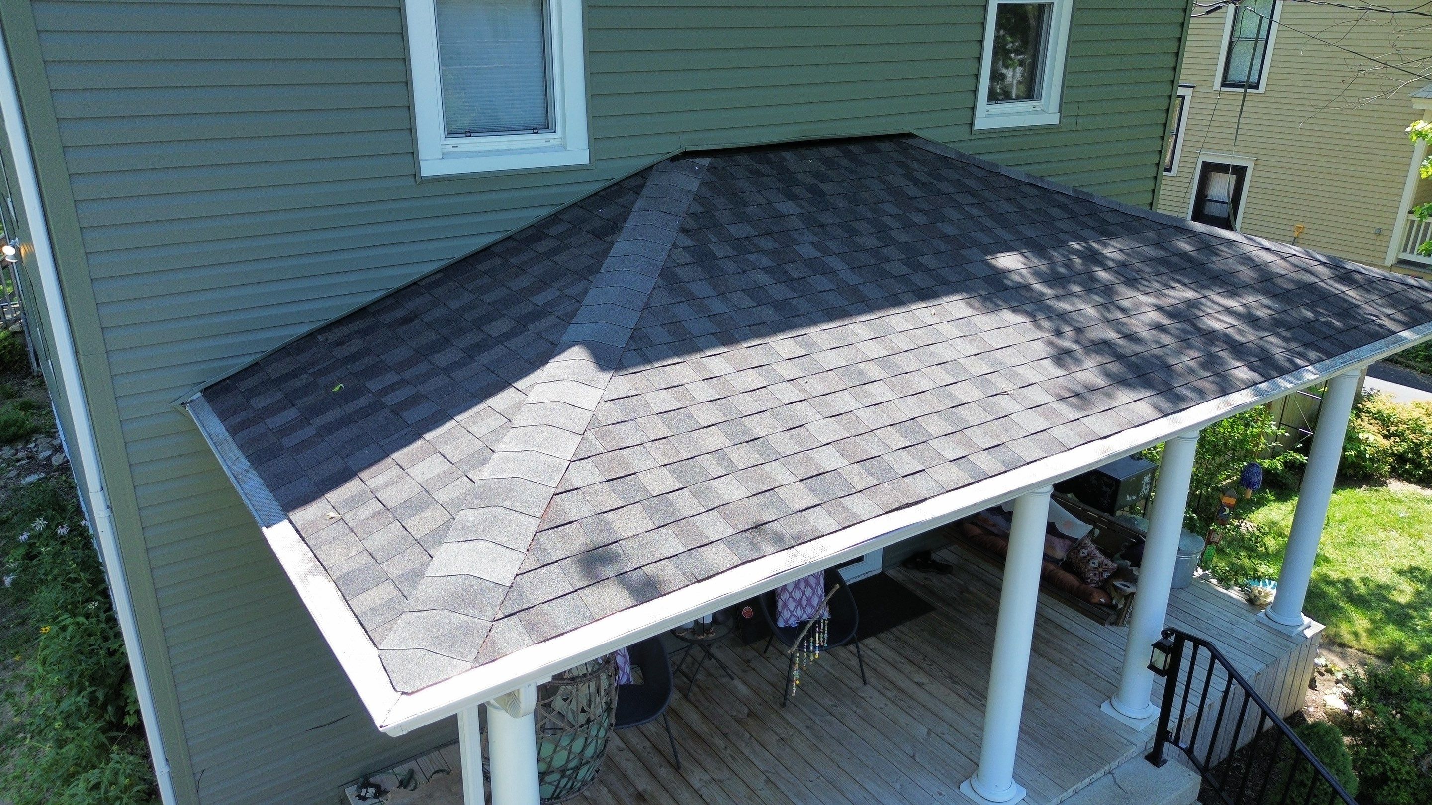 Residential Roofing Installation using Timberline UHDZ Shingles - Appalachian Sky by RoofX 
