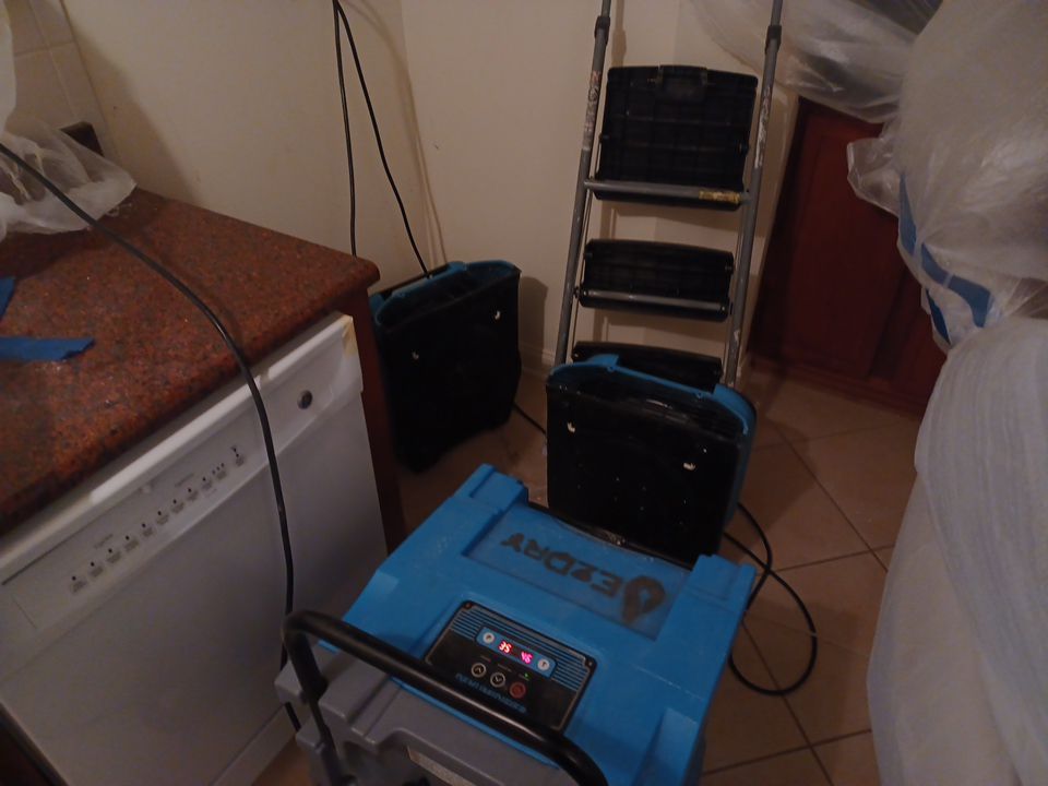 Project in Novi by EzDry Water Mitigation & Property Restoration