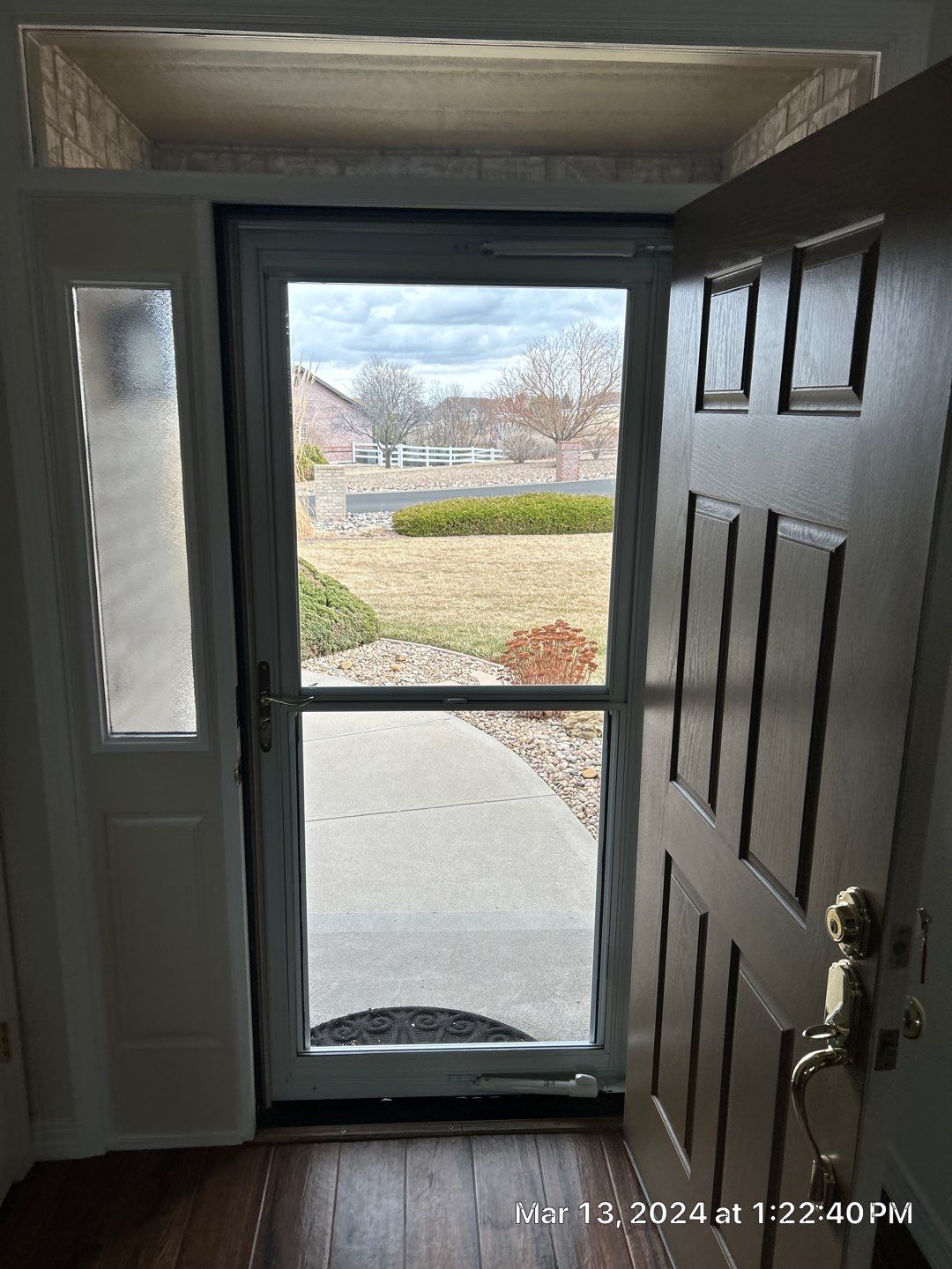 Project in Brighton by Storm Door Guy 