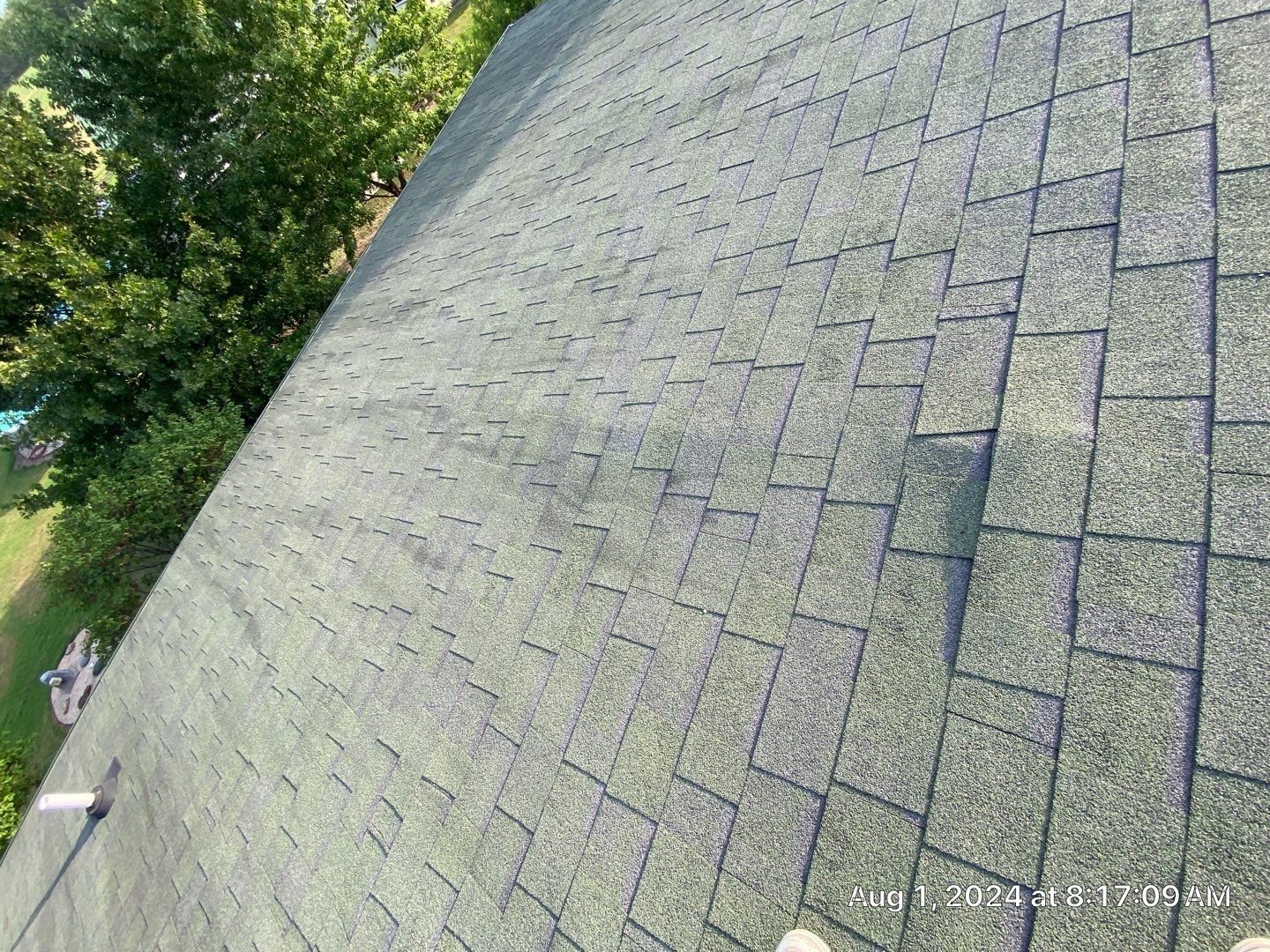 Hail Roof Inspection in Jenks by Decor Roofing & Restoration