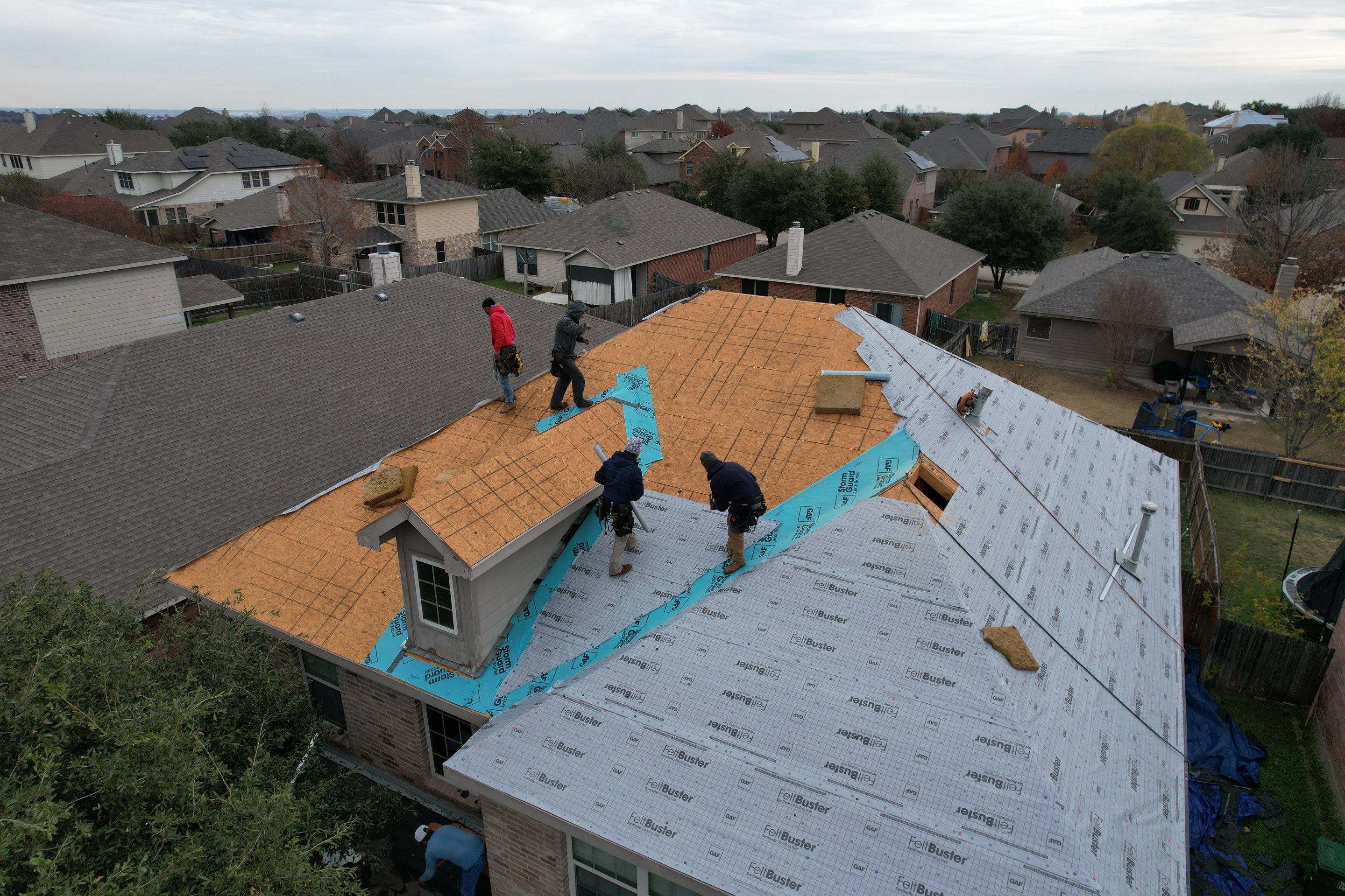 Project in Fort Worth by Zeus Exteriors