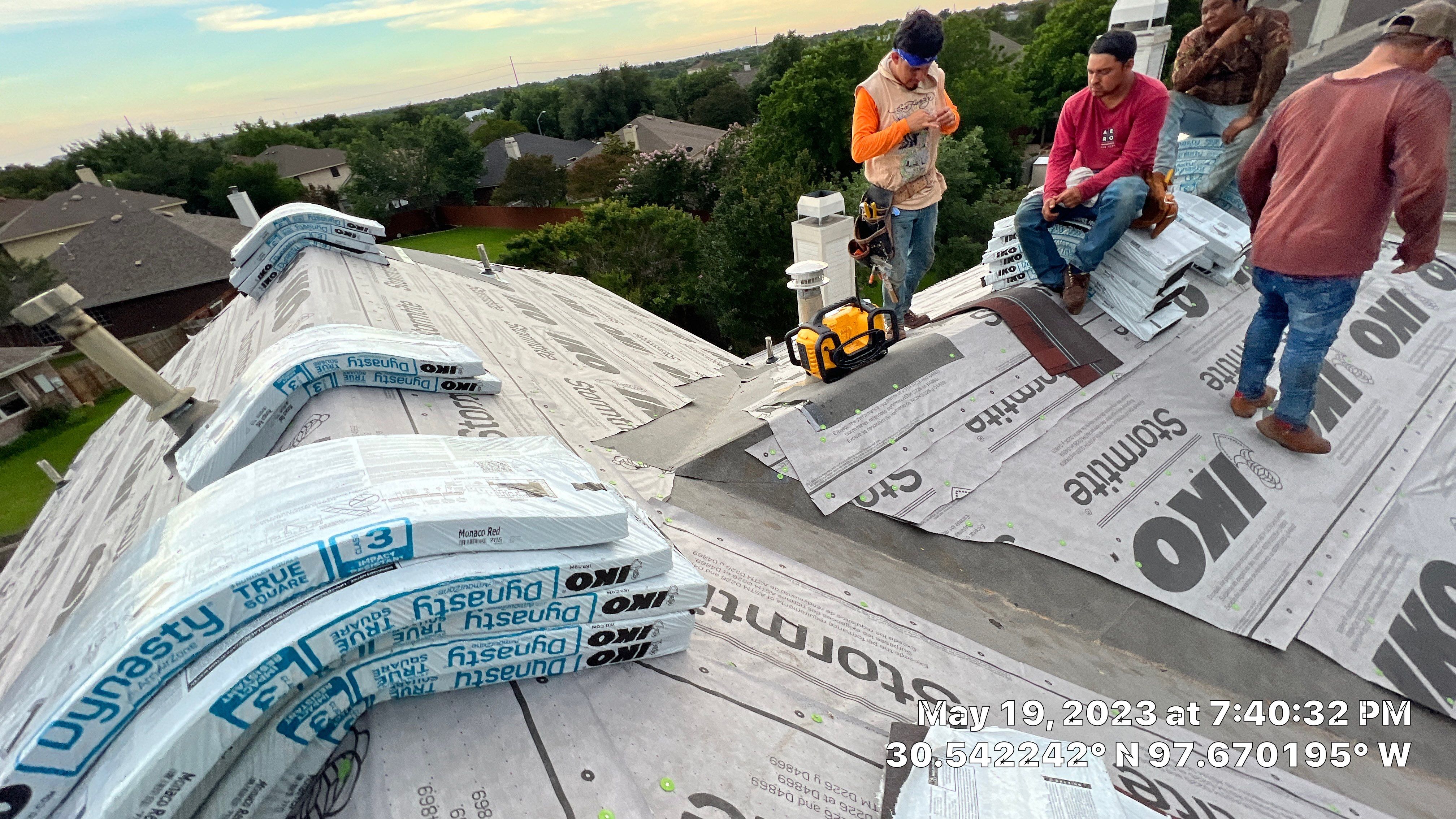 Residential Roofing Replacement and Decking Upgrade in Round Rock by Caliber Restoration LLC